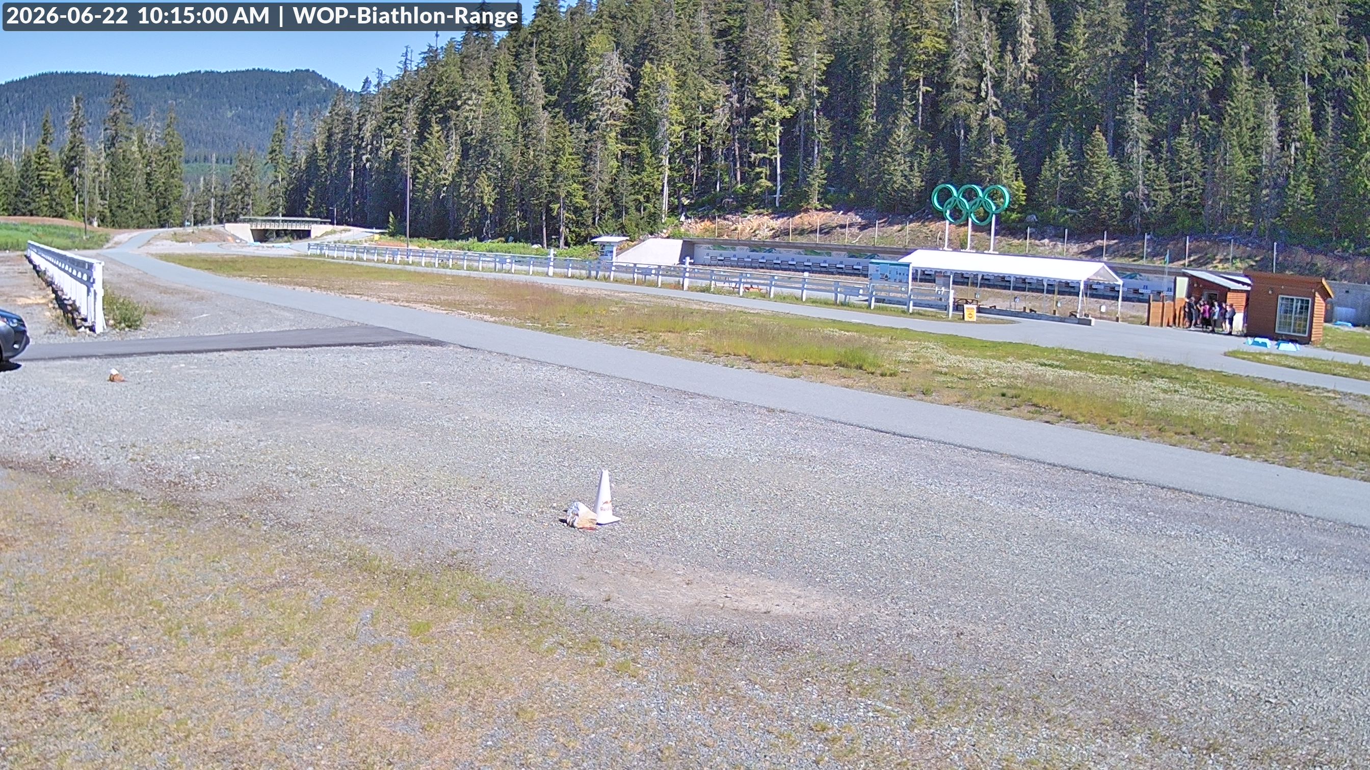 View looking North East to the Olympic Biathlon Range