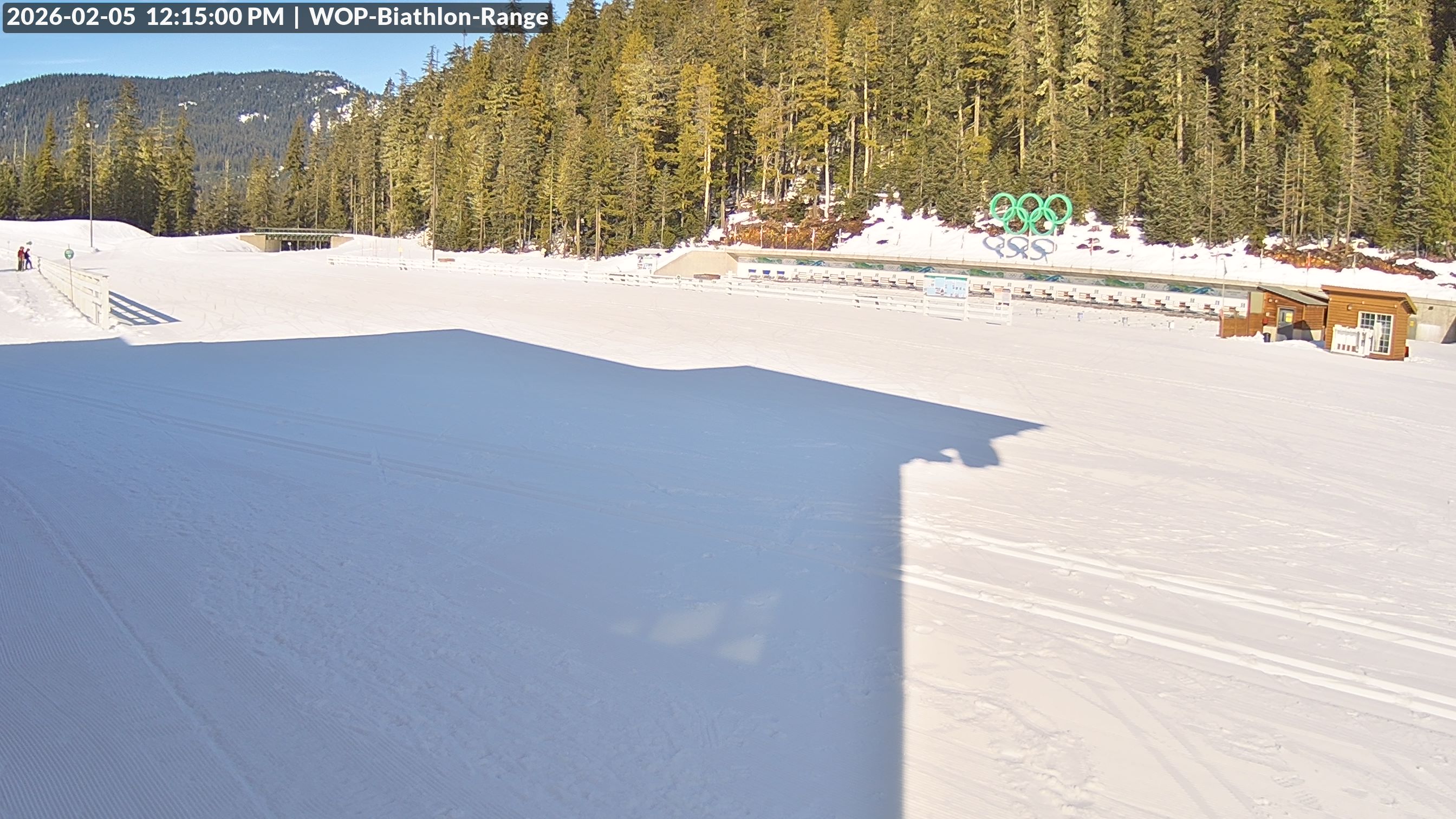View looking North East to the Olympic Biathlon Range