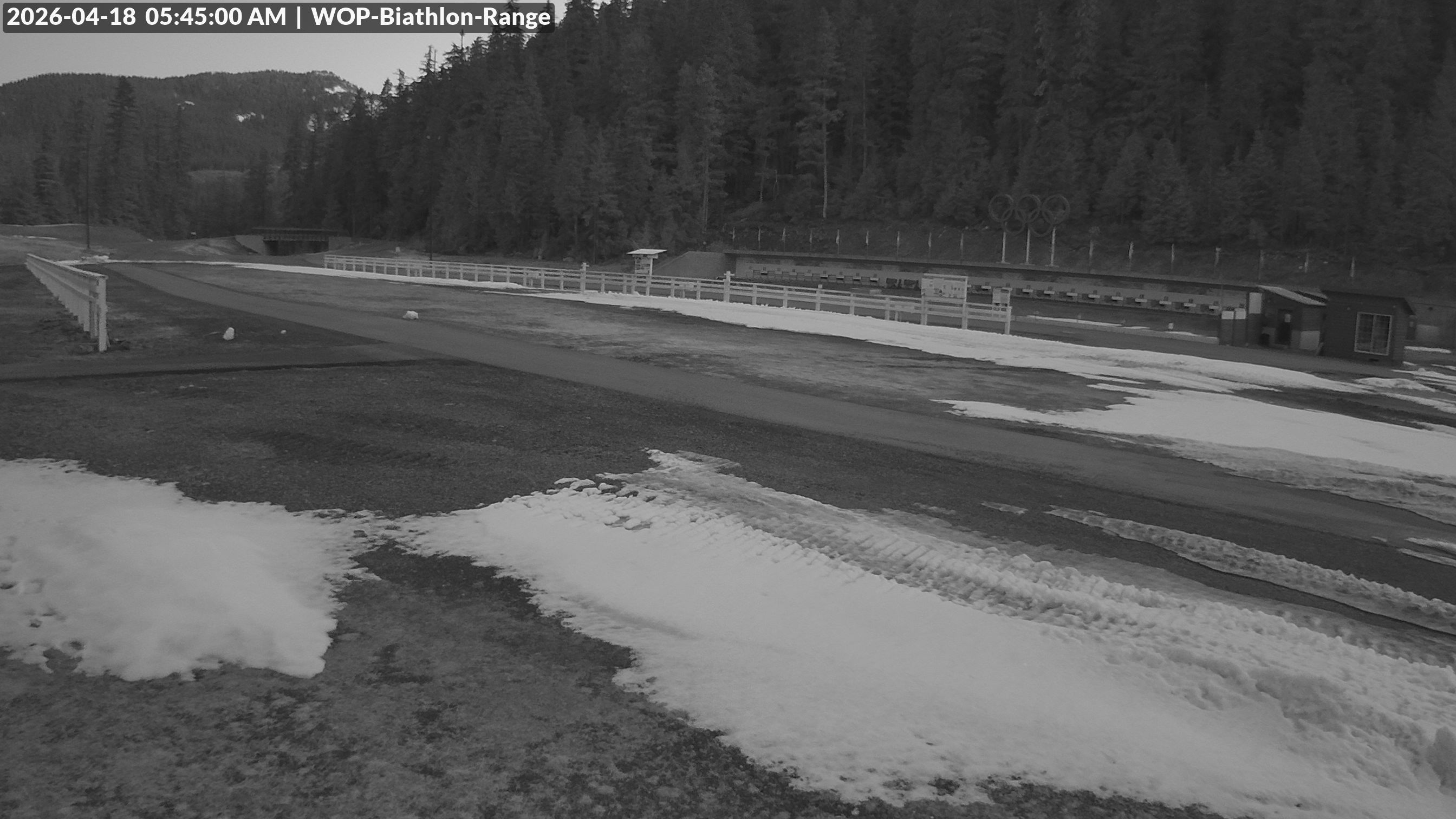 View looking North East to the Olympic Biathlon Range