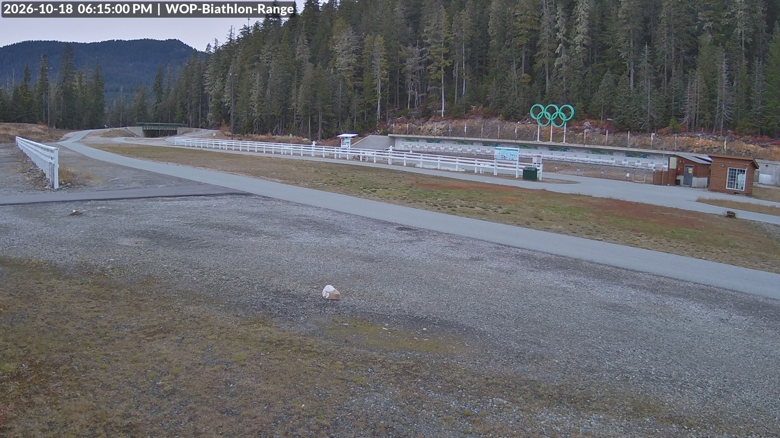 View looking North East to the Olympic Biathlon Range