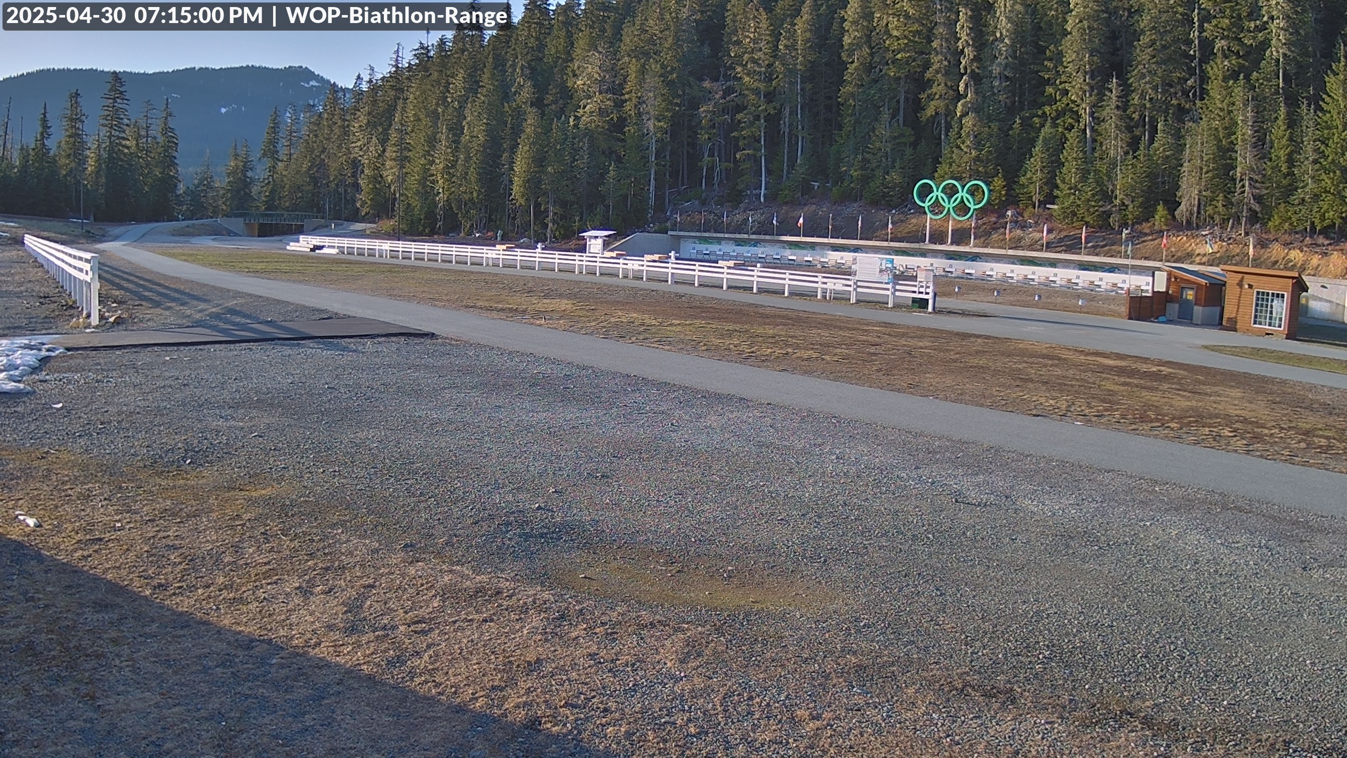 View looking North East to the Olympic Biathlon Range