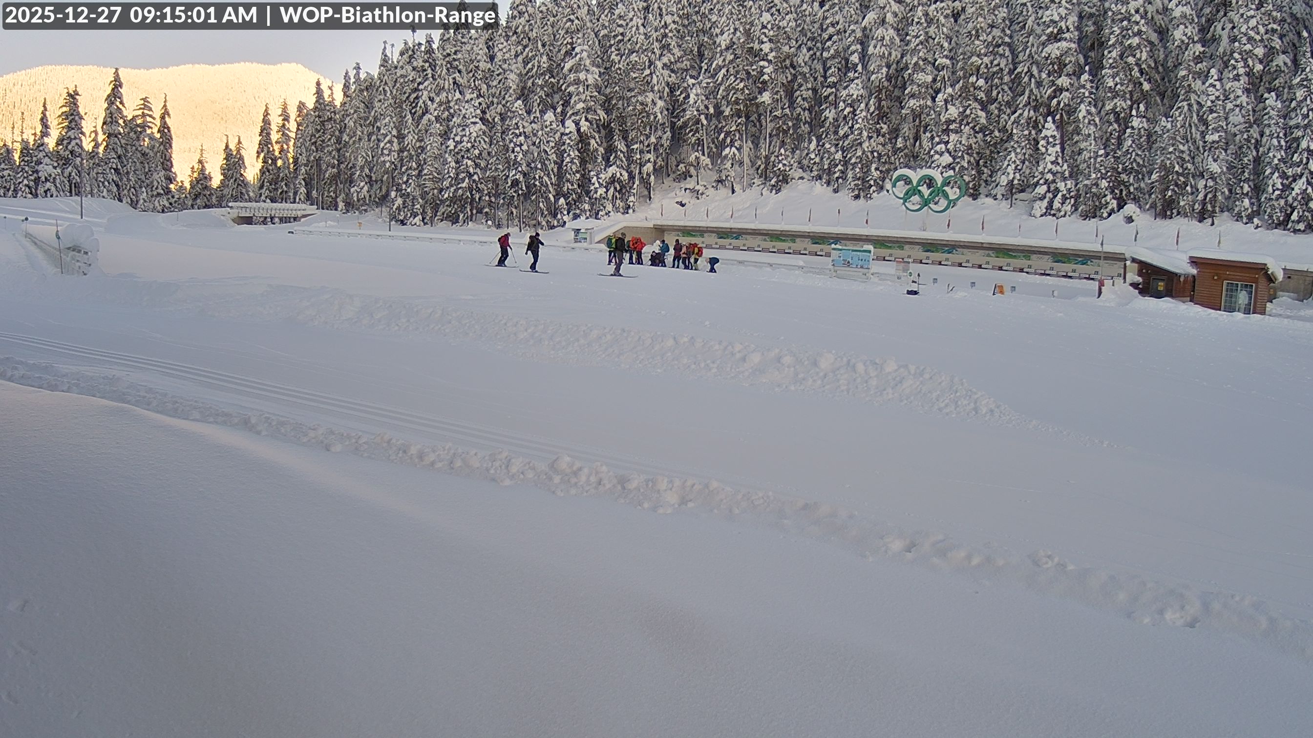 View looking North East to the Olympic Biathlon Range
