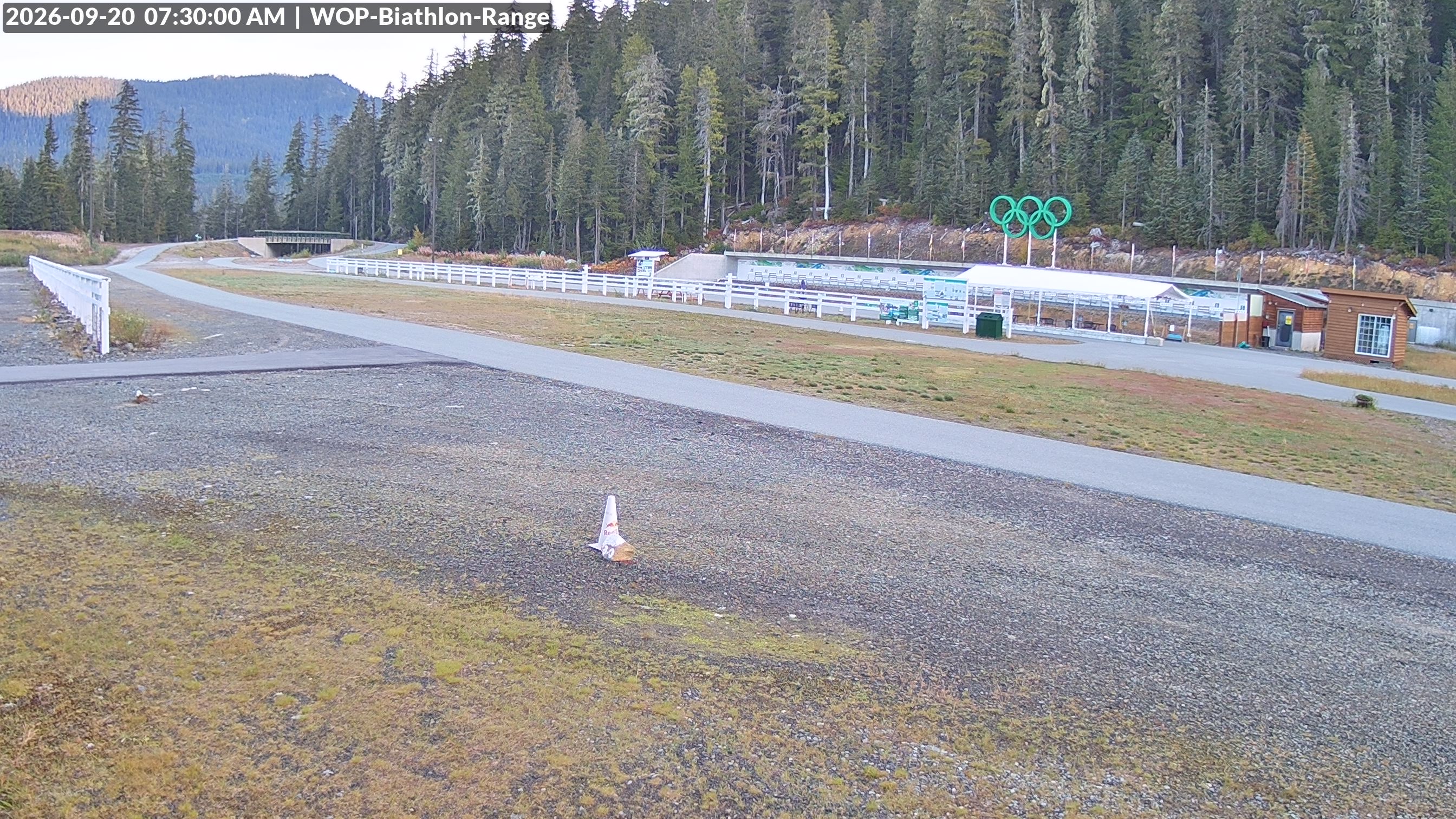 View looking North East to the Olympic Biathlon Range