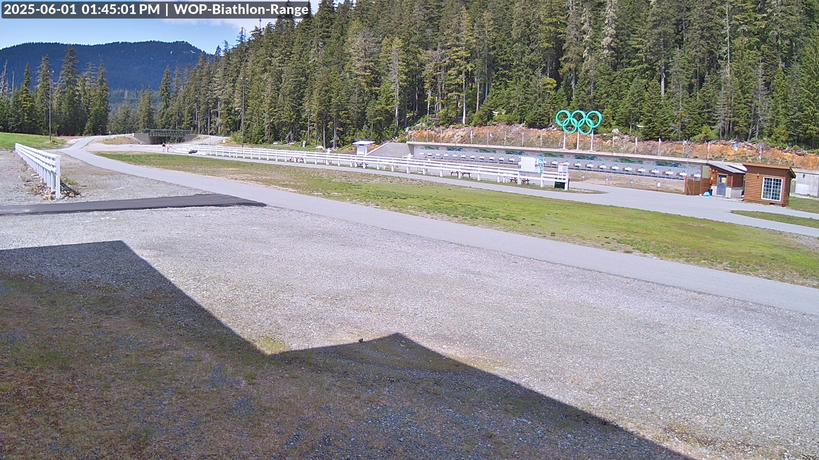 View looking North East to the Olympic Biathlon Range