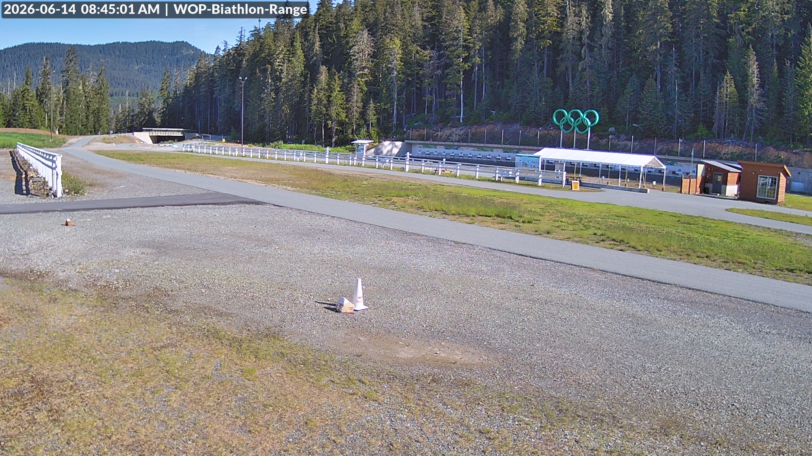 View looking North East to the Olympic Biathlon Range