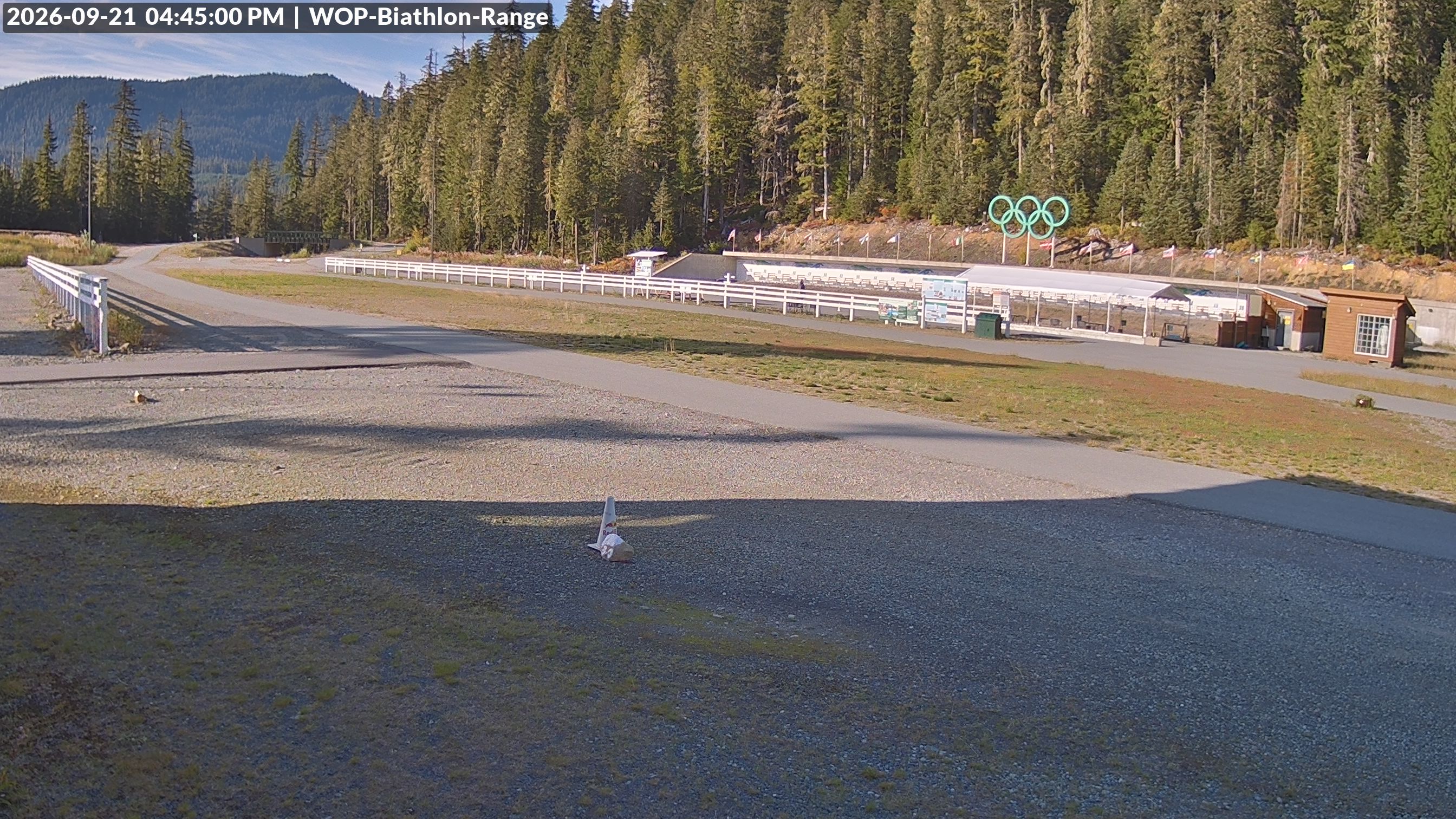 View looking North East to the Olympic Biathlon Range
