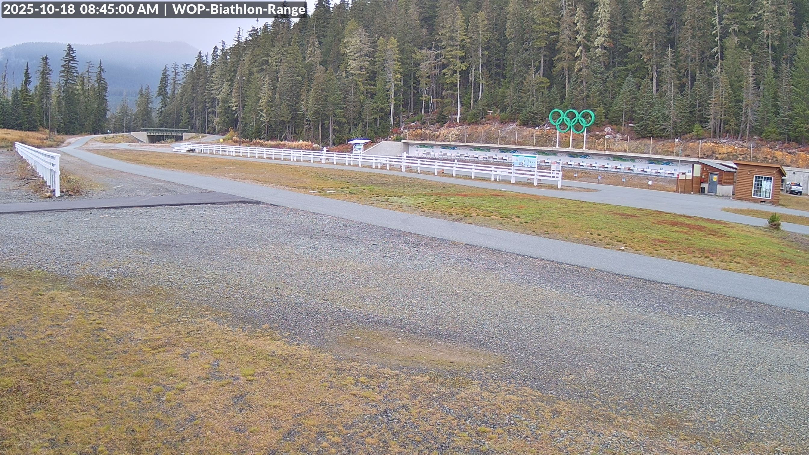 View looking North East to the Olympic Biathlon Range