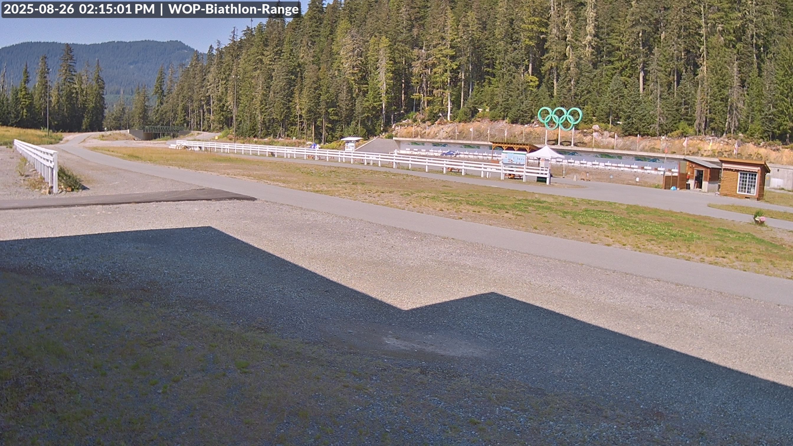 View looking North East to the Olympic Biathlon Range