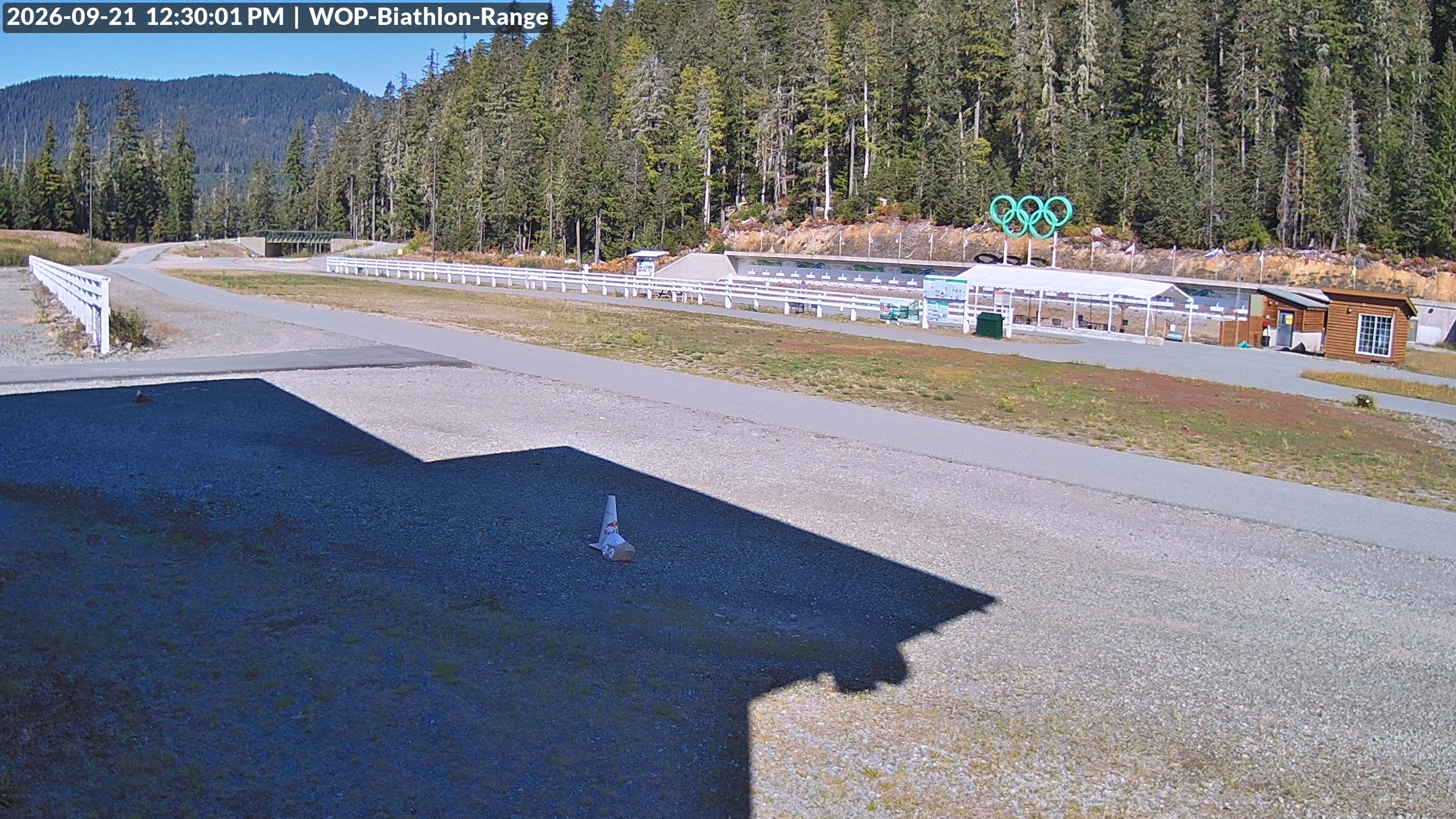 View looking North East to the Olympic Biathlon Range