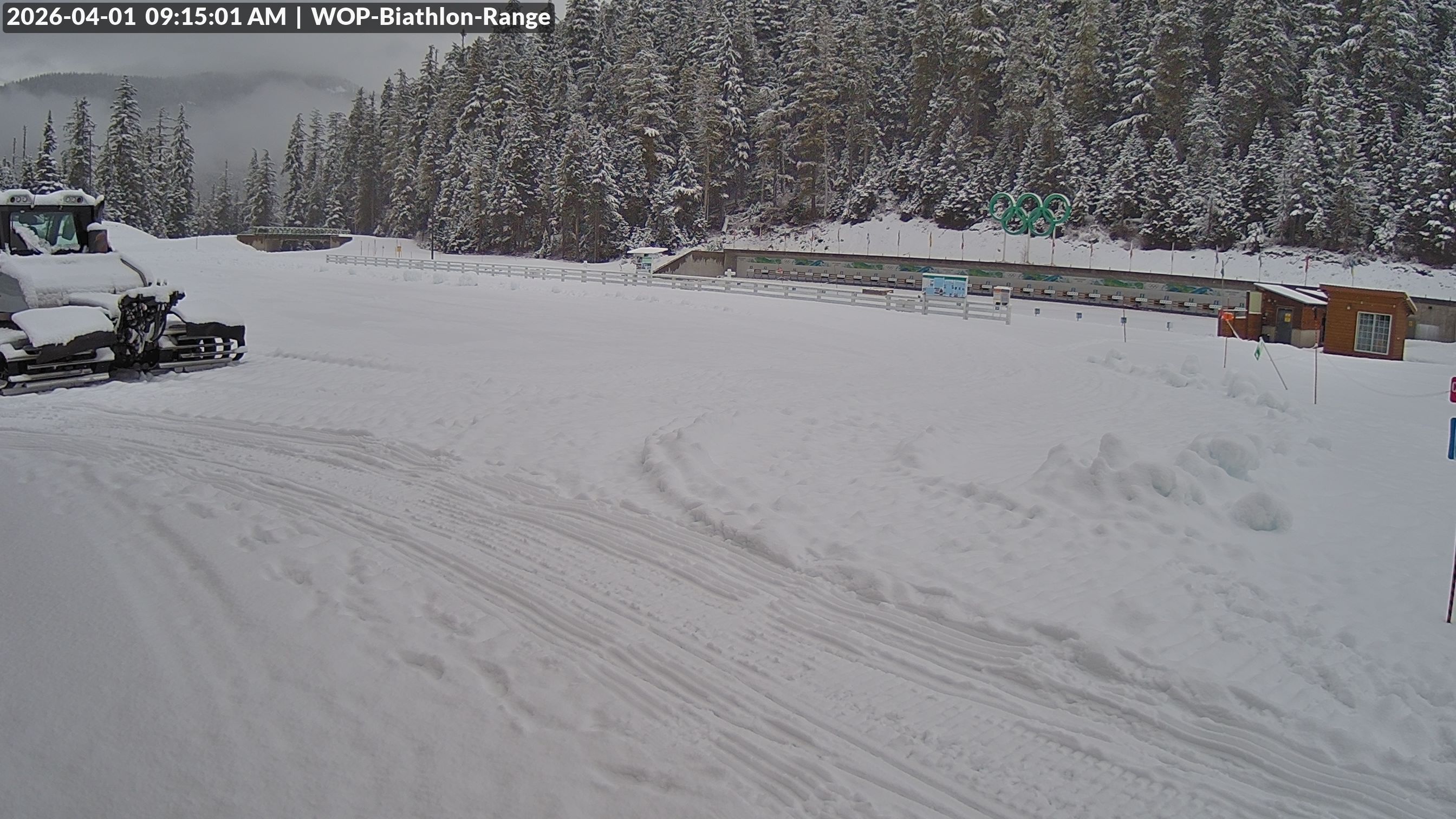 View looking North East to the Olympic Biathlon Range