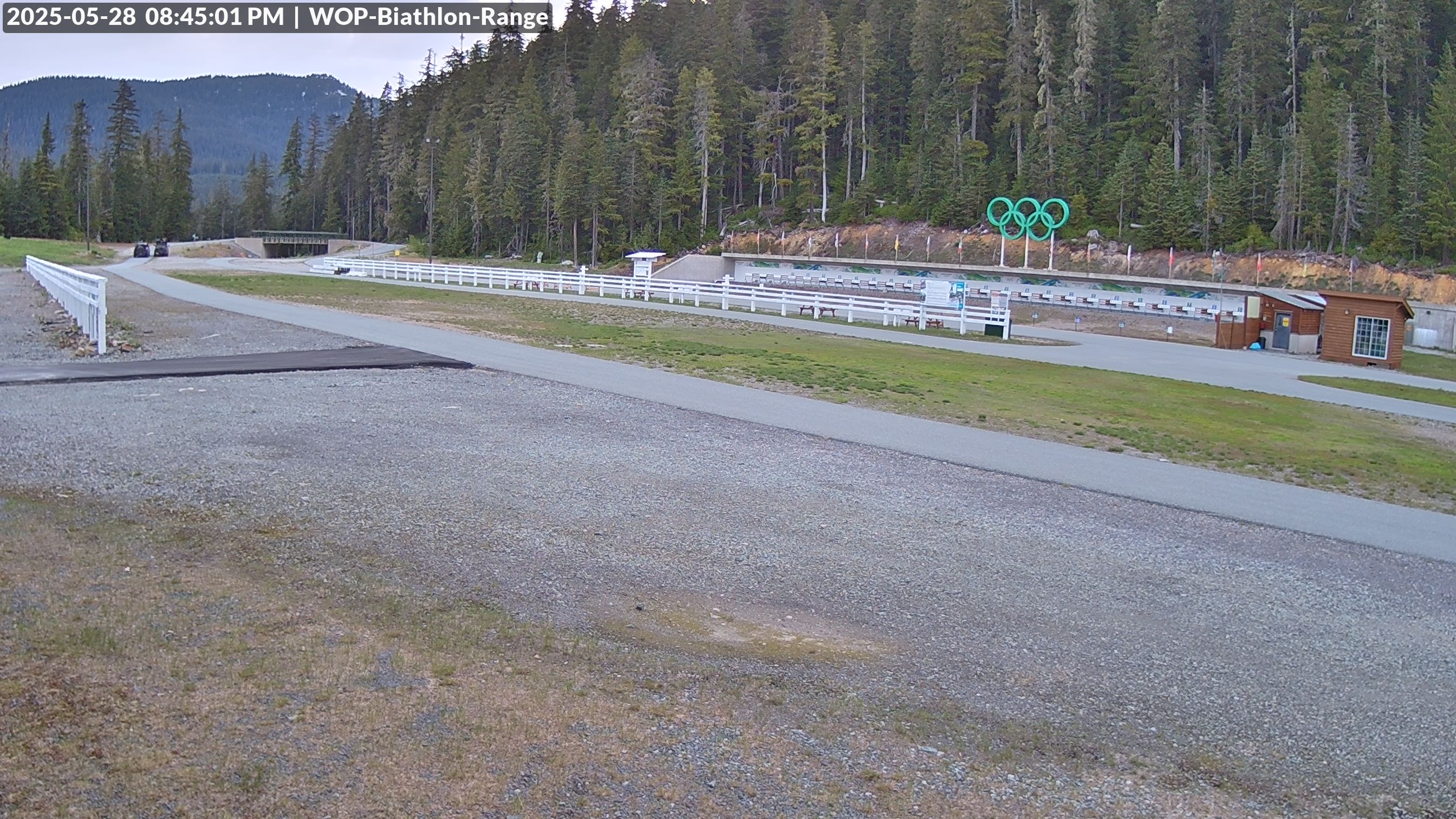 View looking North East to the Olympic Biathlon Range