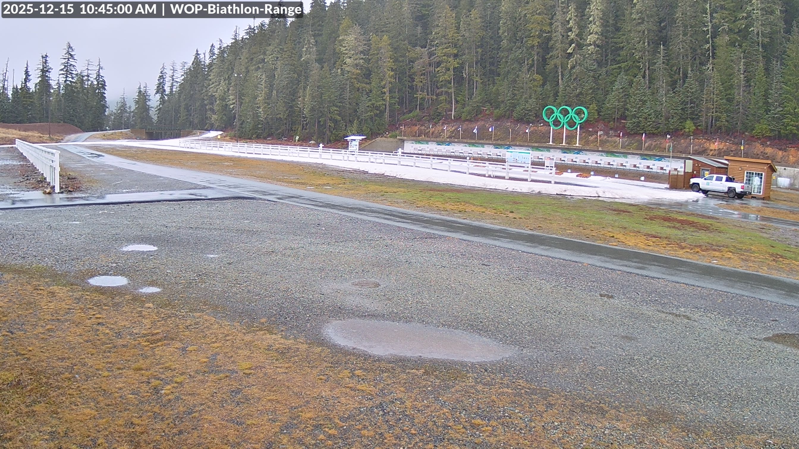 View looking North East to the Olympic Biathlon Range