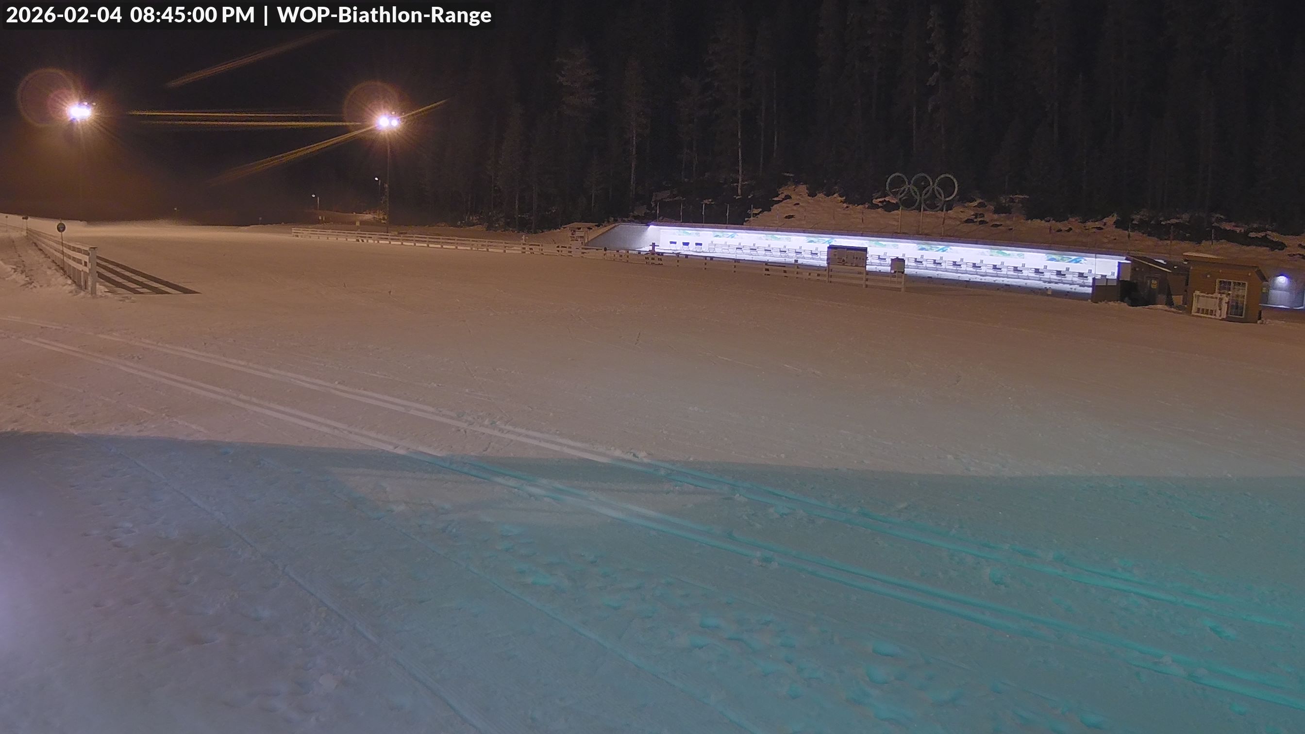 View looking North East to the Olympic Biathlon Range