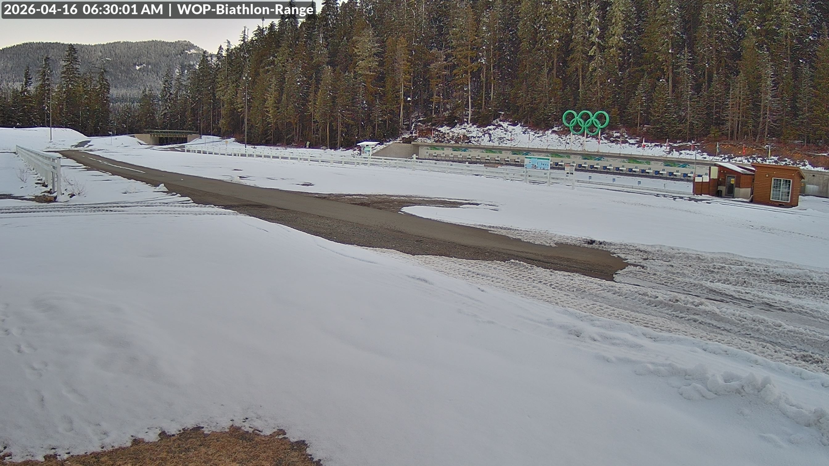 View looking North East to the Olympic Biathlon Range