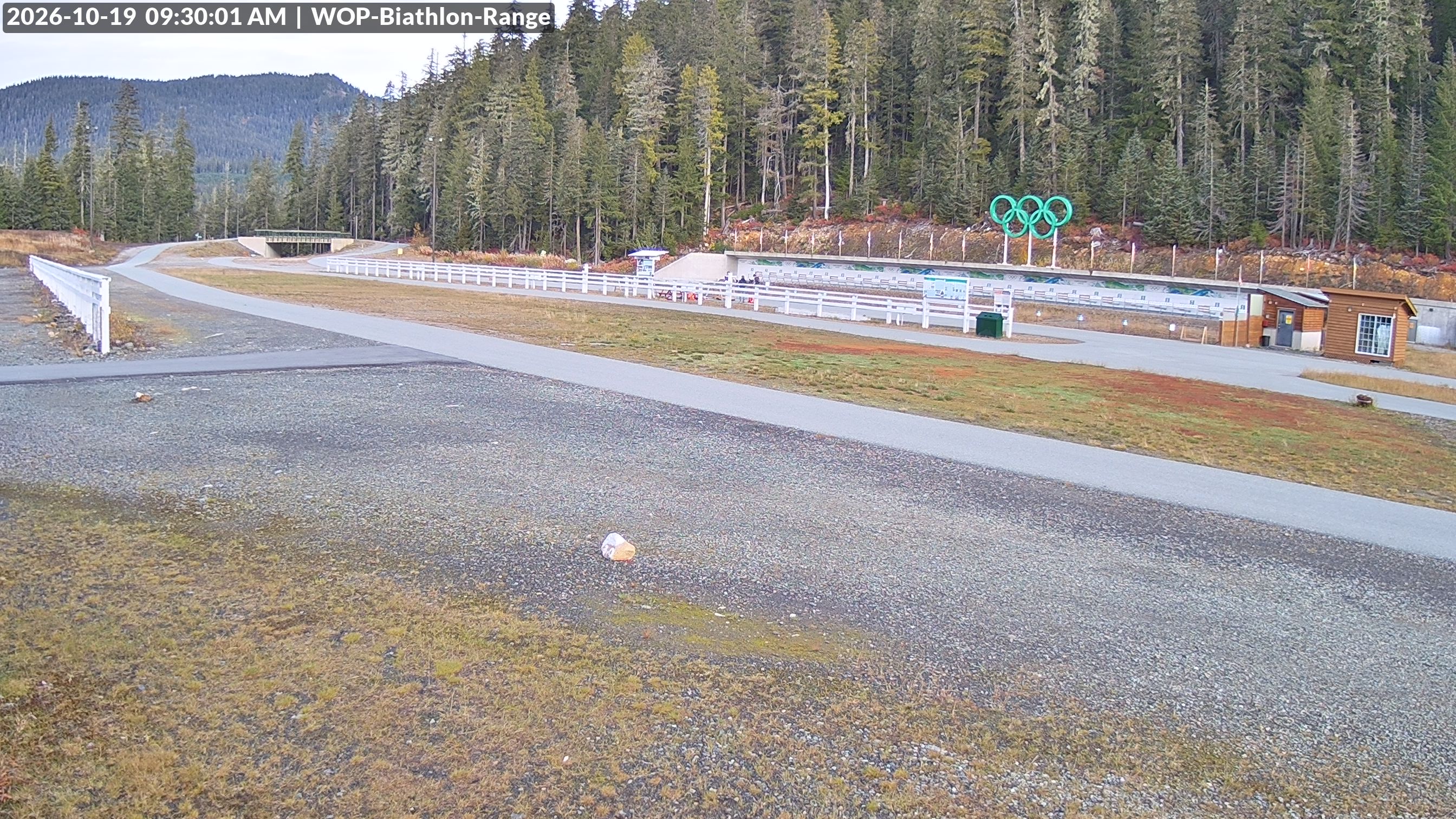 View looking North East to the Olympic Biathlon Range