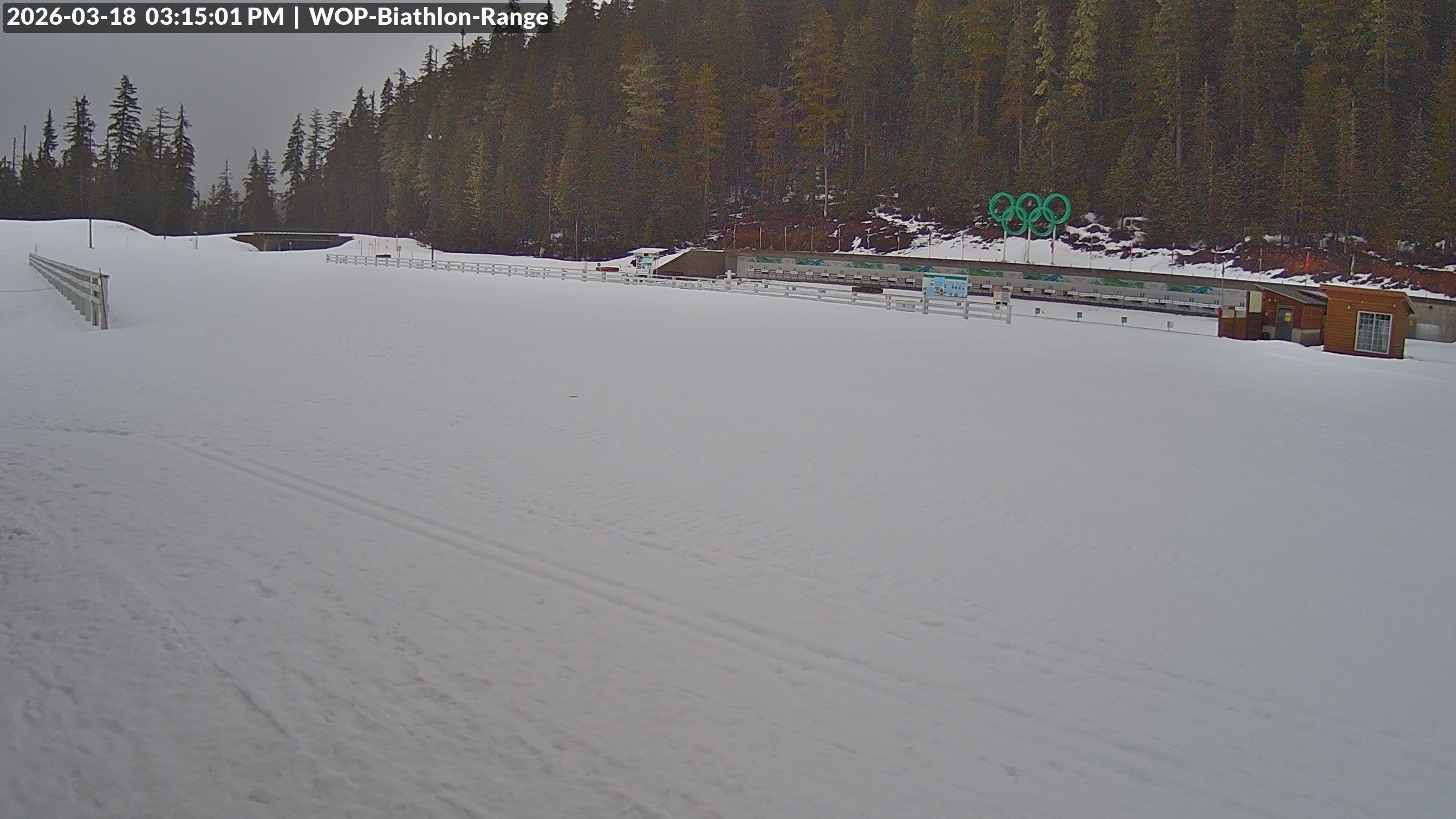 View looking North East to the Olympic Biathlon Range