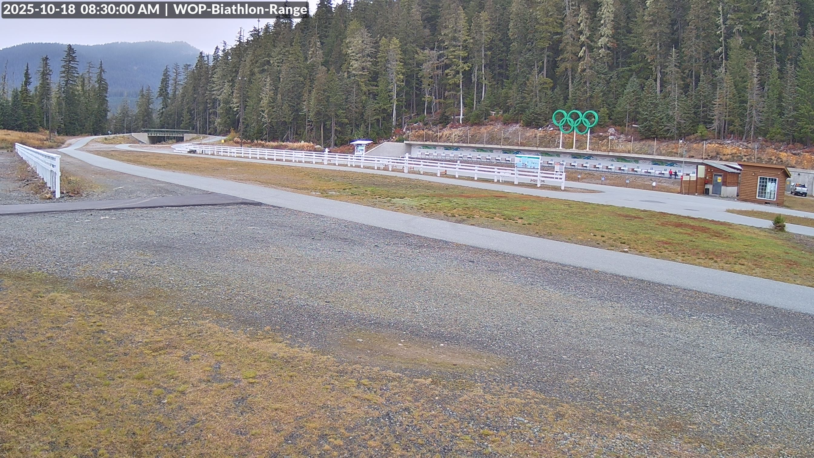 View looking North East to the Olympic Biathlon Range