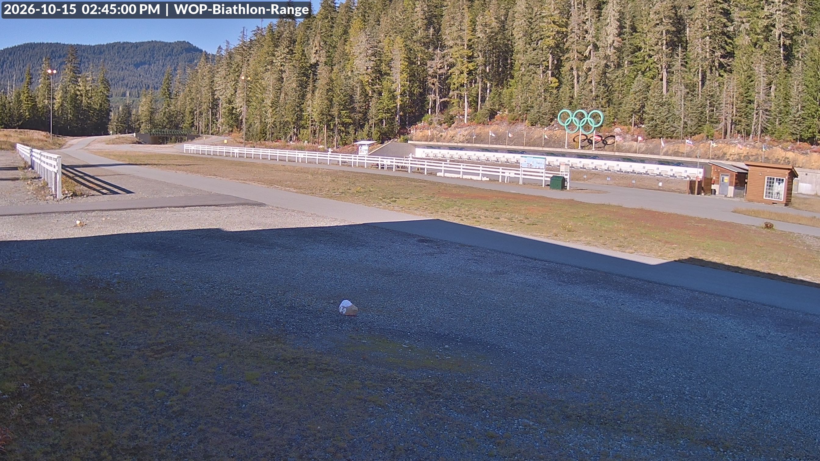 View looking North East to the Olympic Biathlon Range