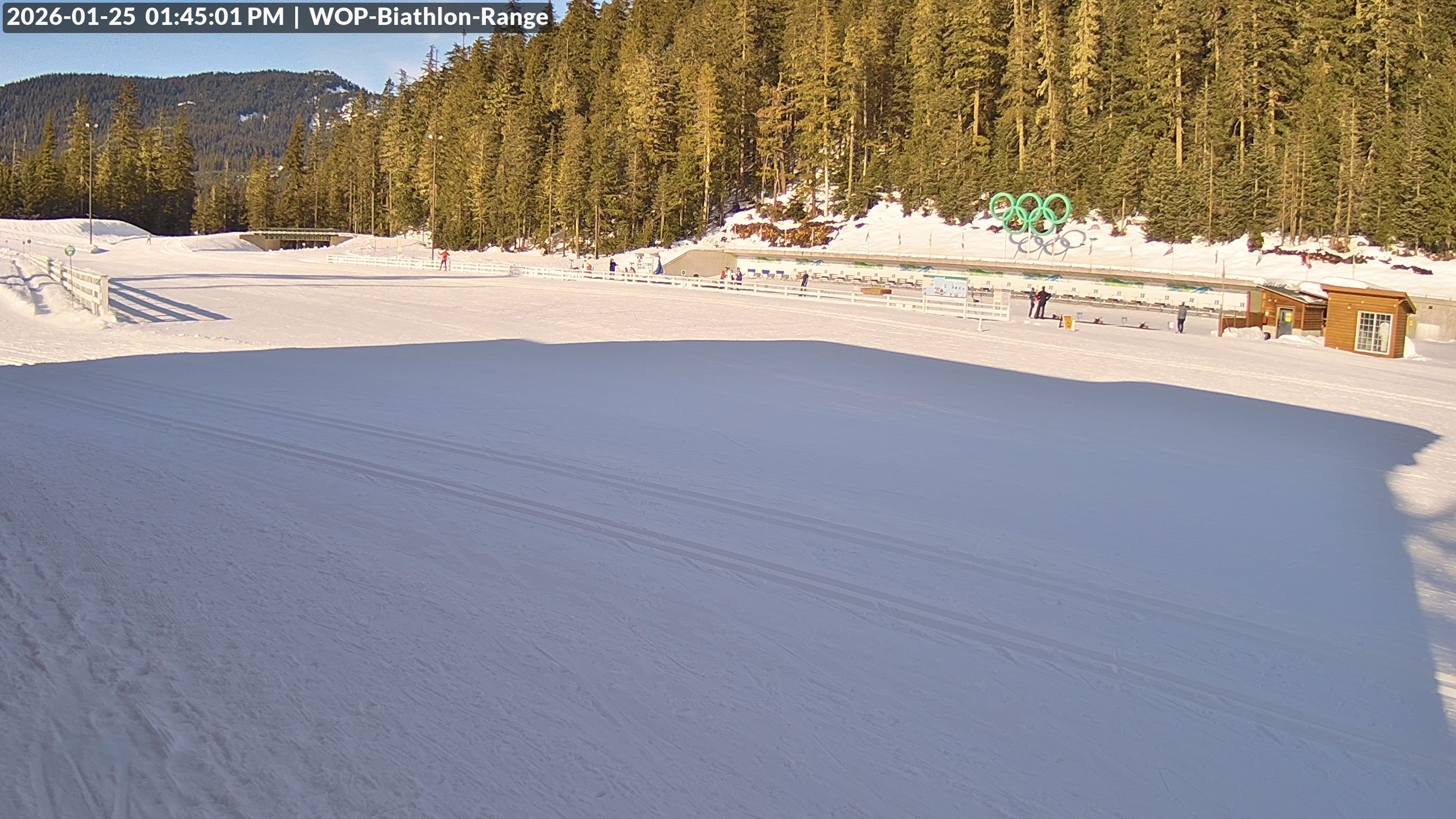 View looking North East to the Olympic Biathlon Range