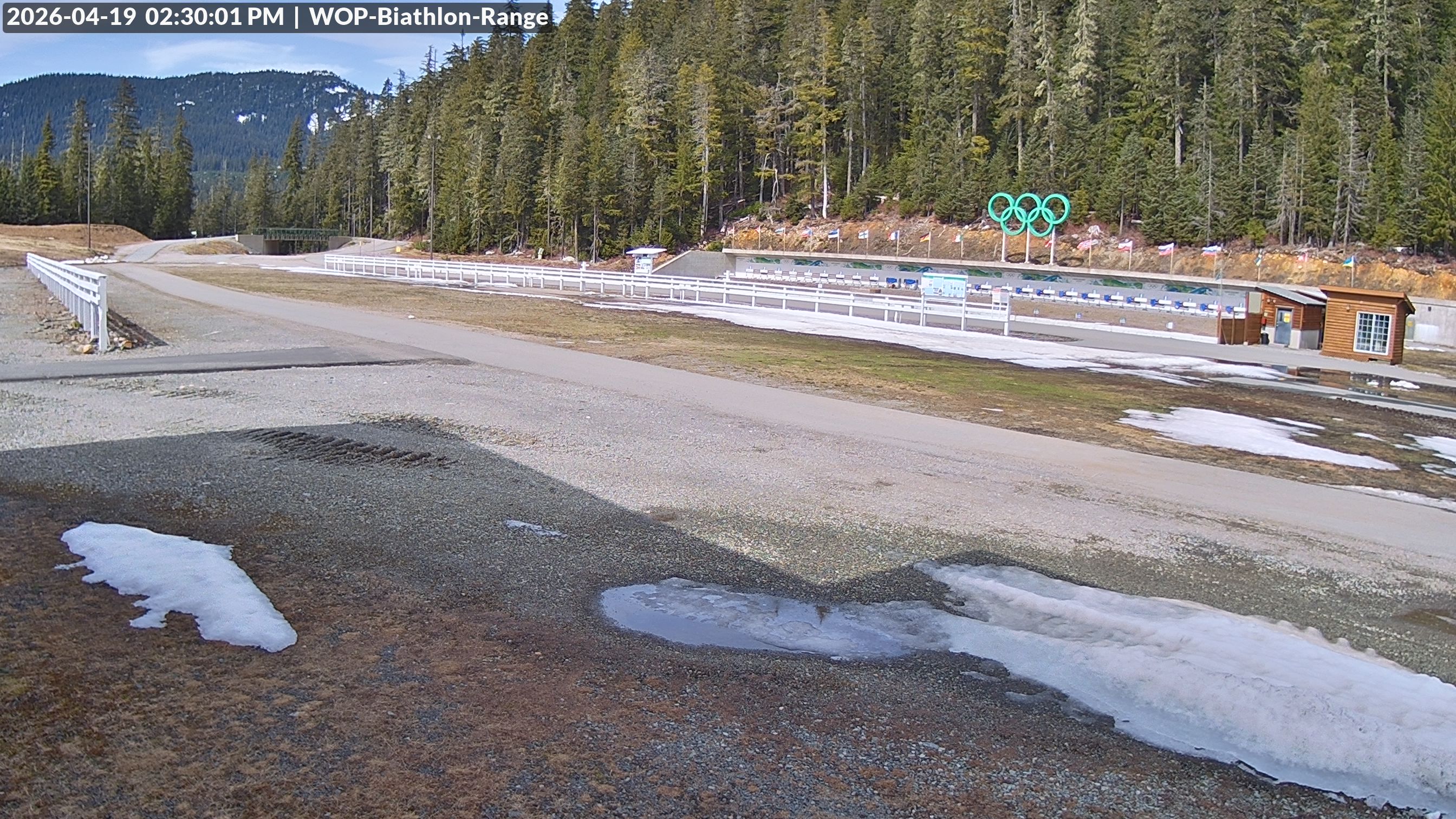 View looking North East to the Olympic Biathlon Range