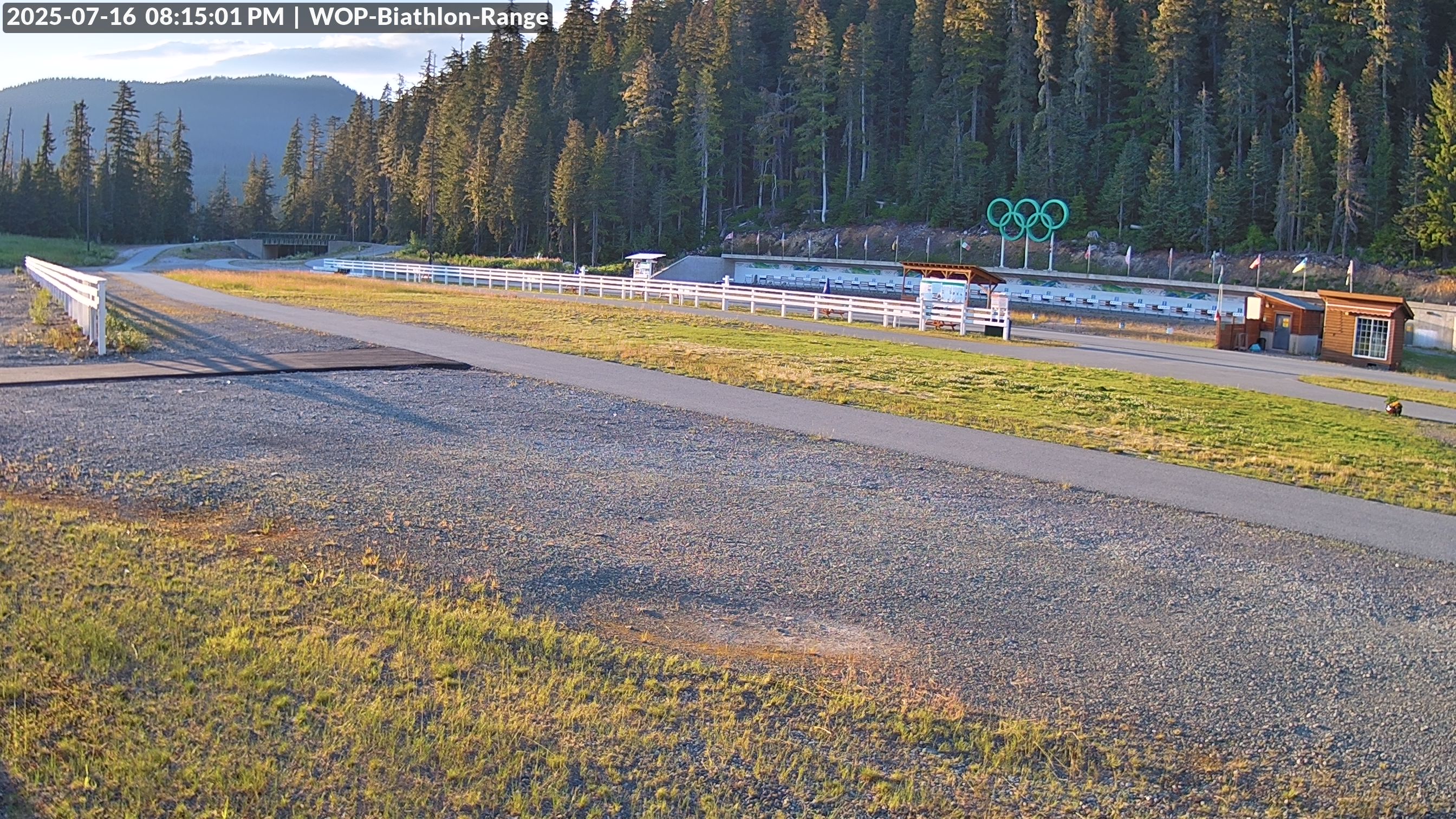 View looking North East to the Olympic Biathlon Range