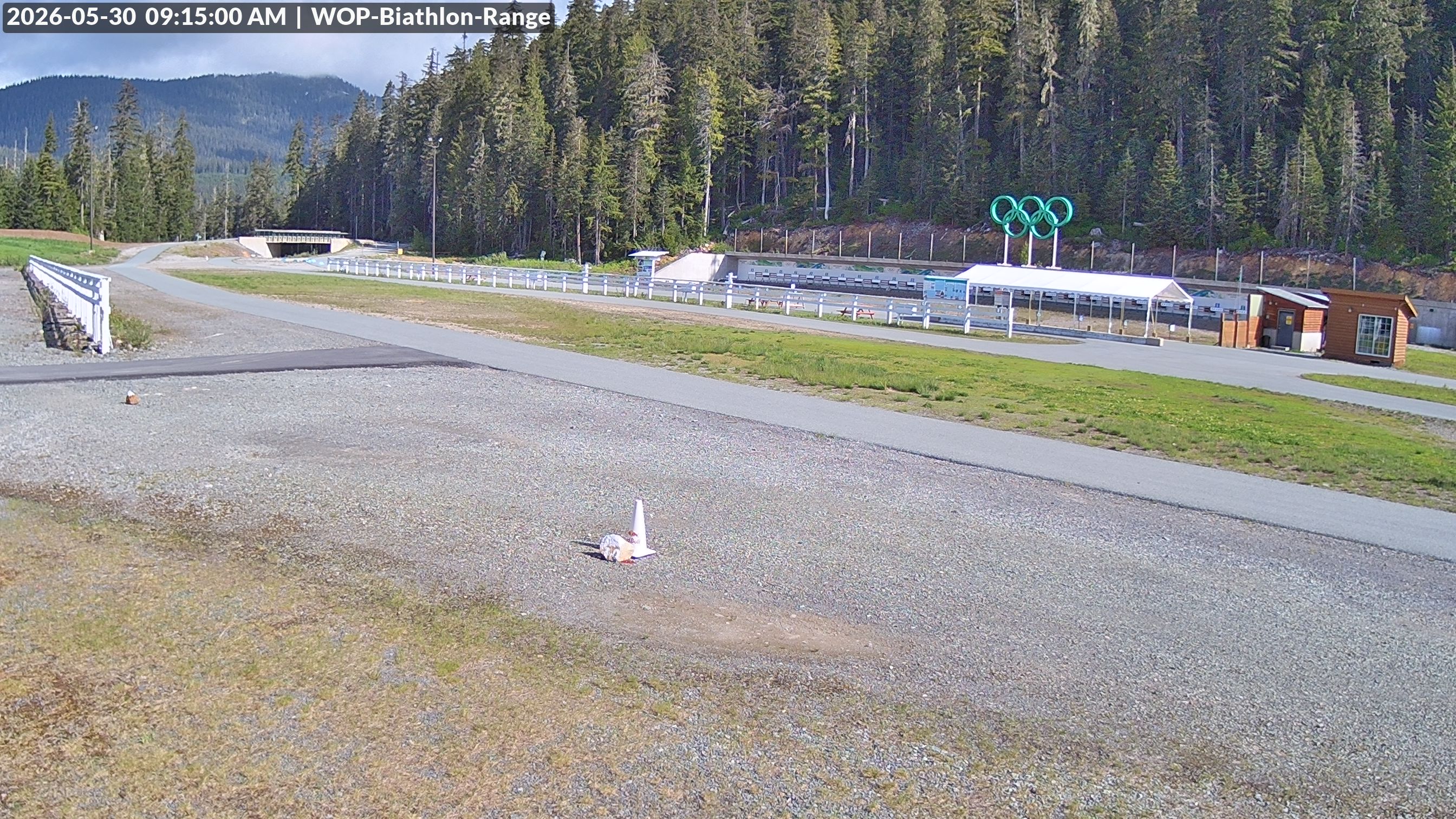 View looking North East to the Olympic Biathlon Range