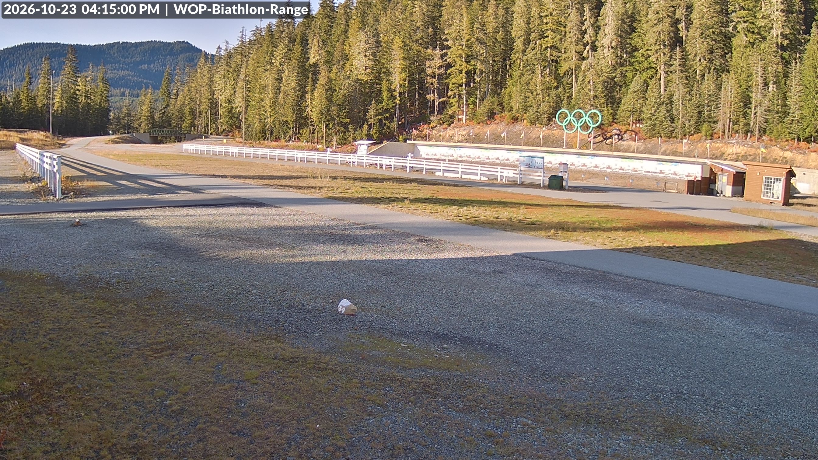 View looking North East to the Olympic Biathlon Range