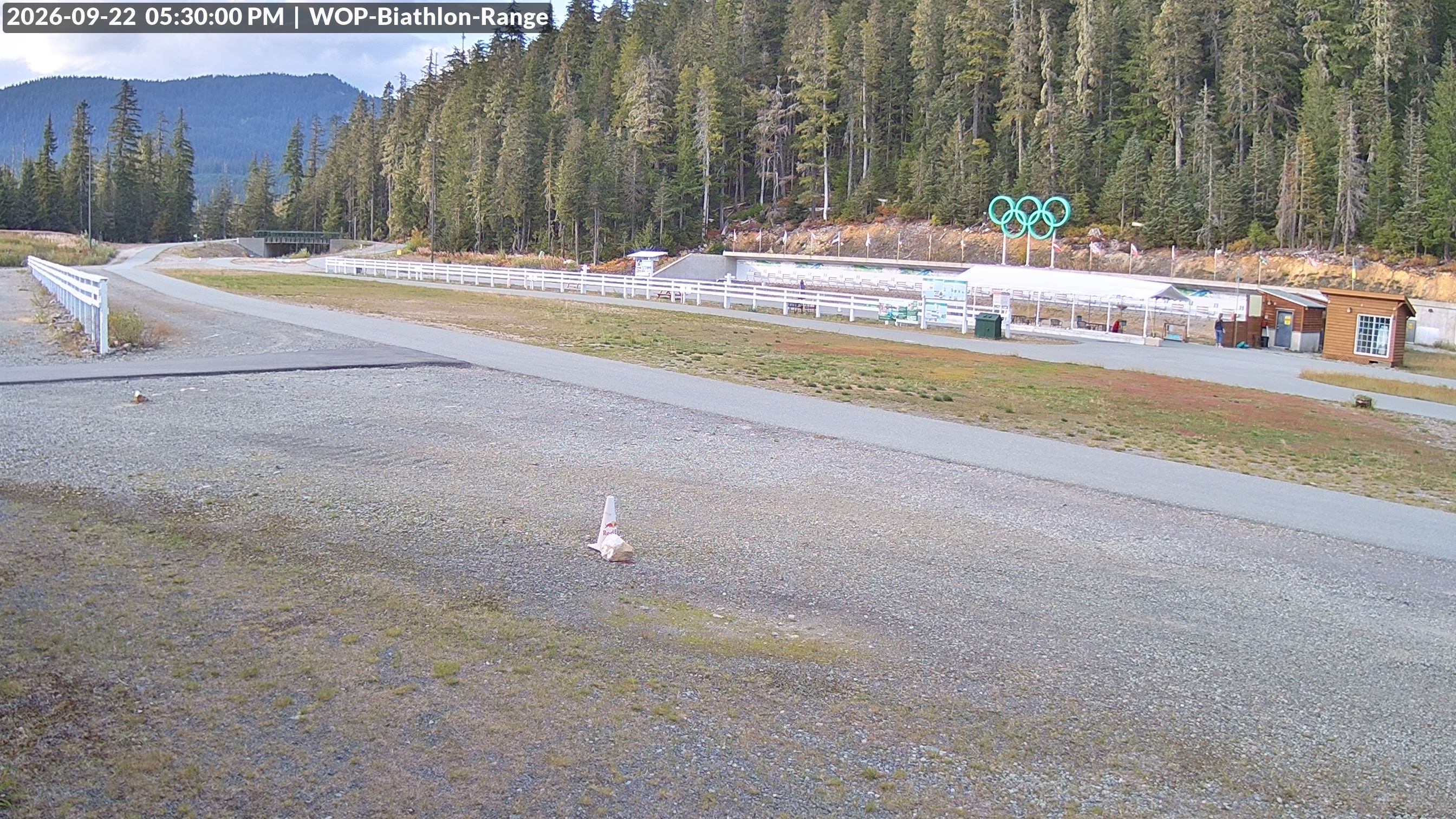 View looking North East to the Olympic Biathlon Range