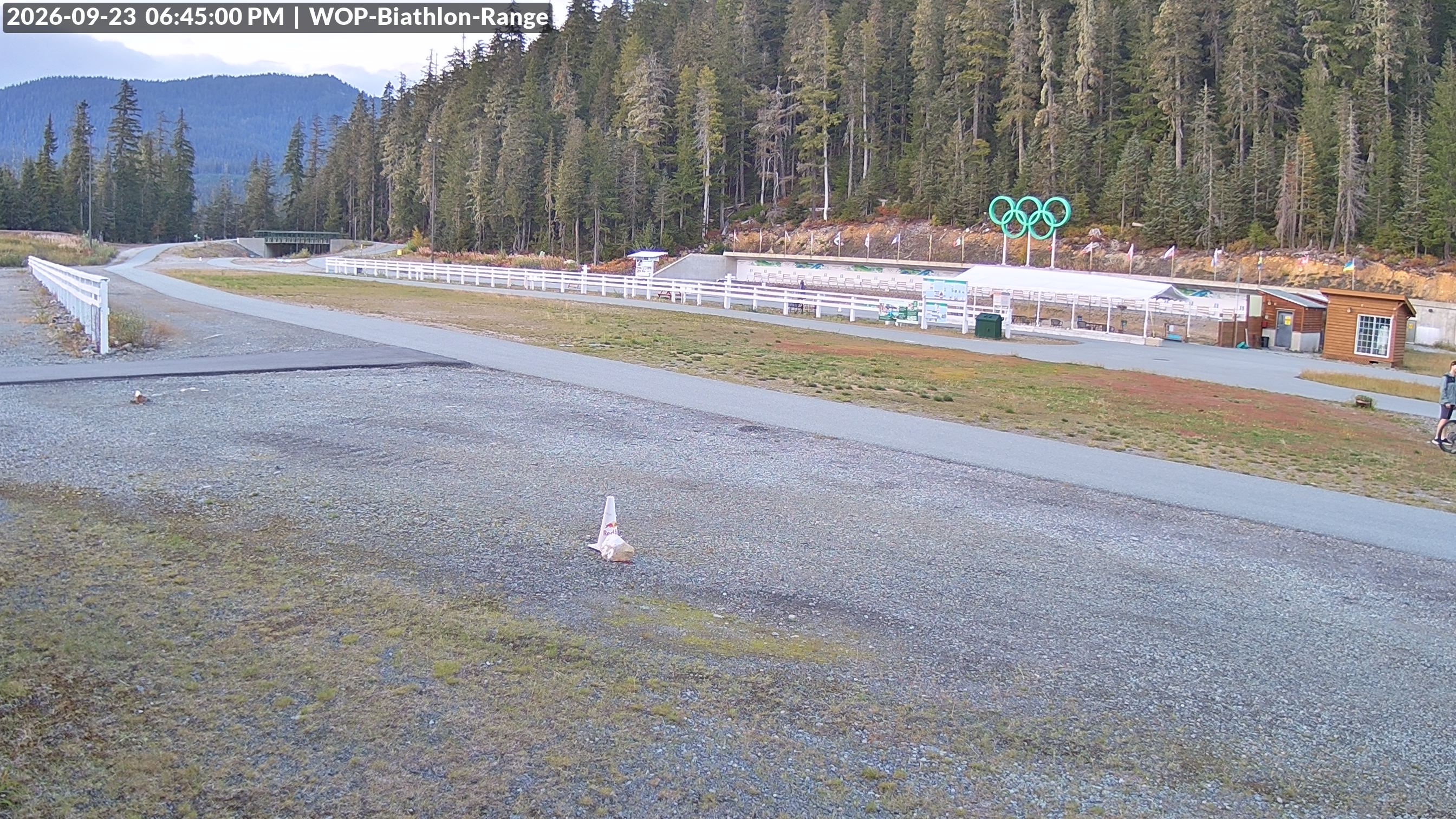 View looking North East to the Olympic Biathlon Range