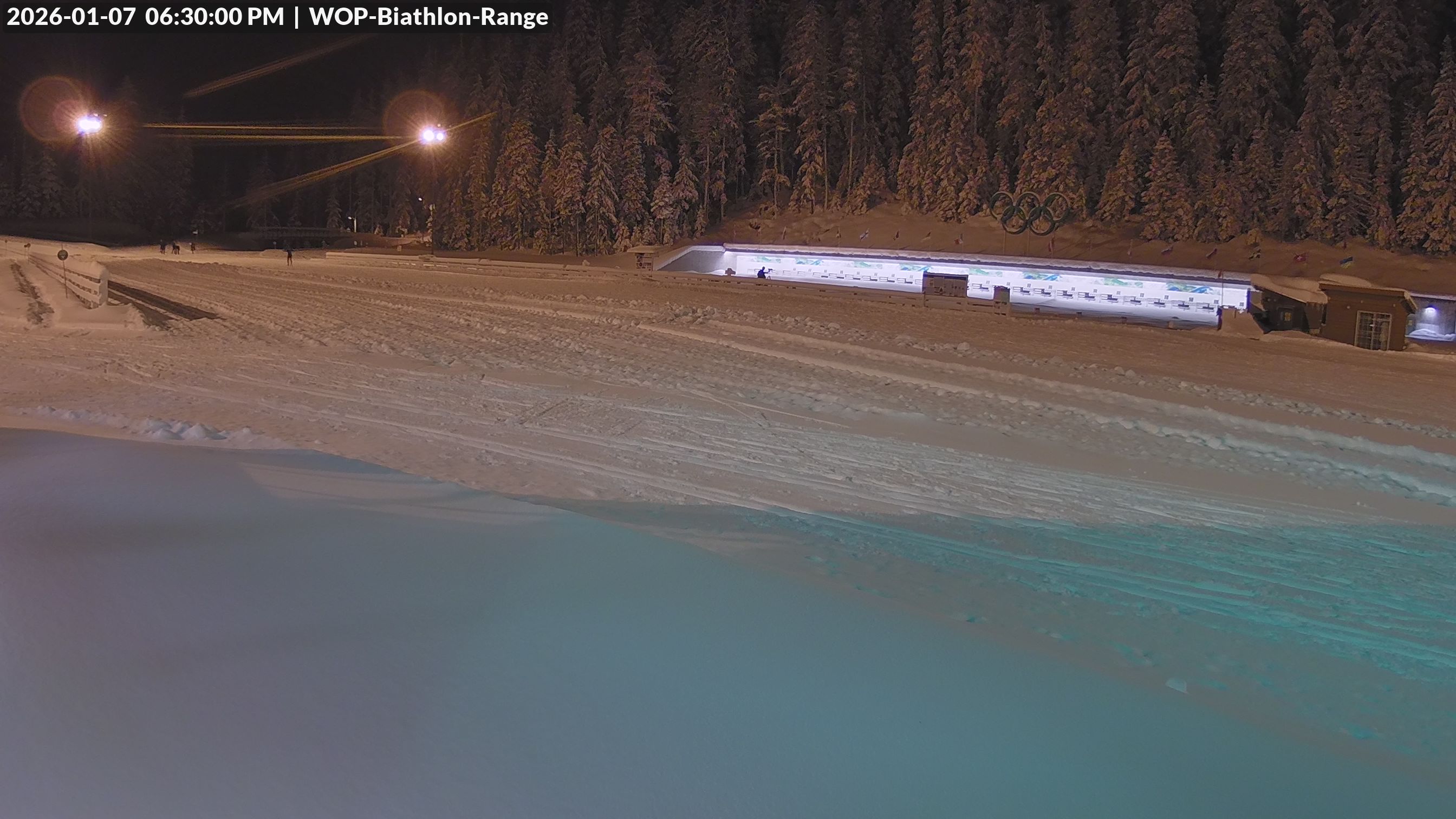 View looking North East to the Olympic Biathlon Range