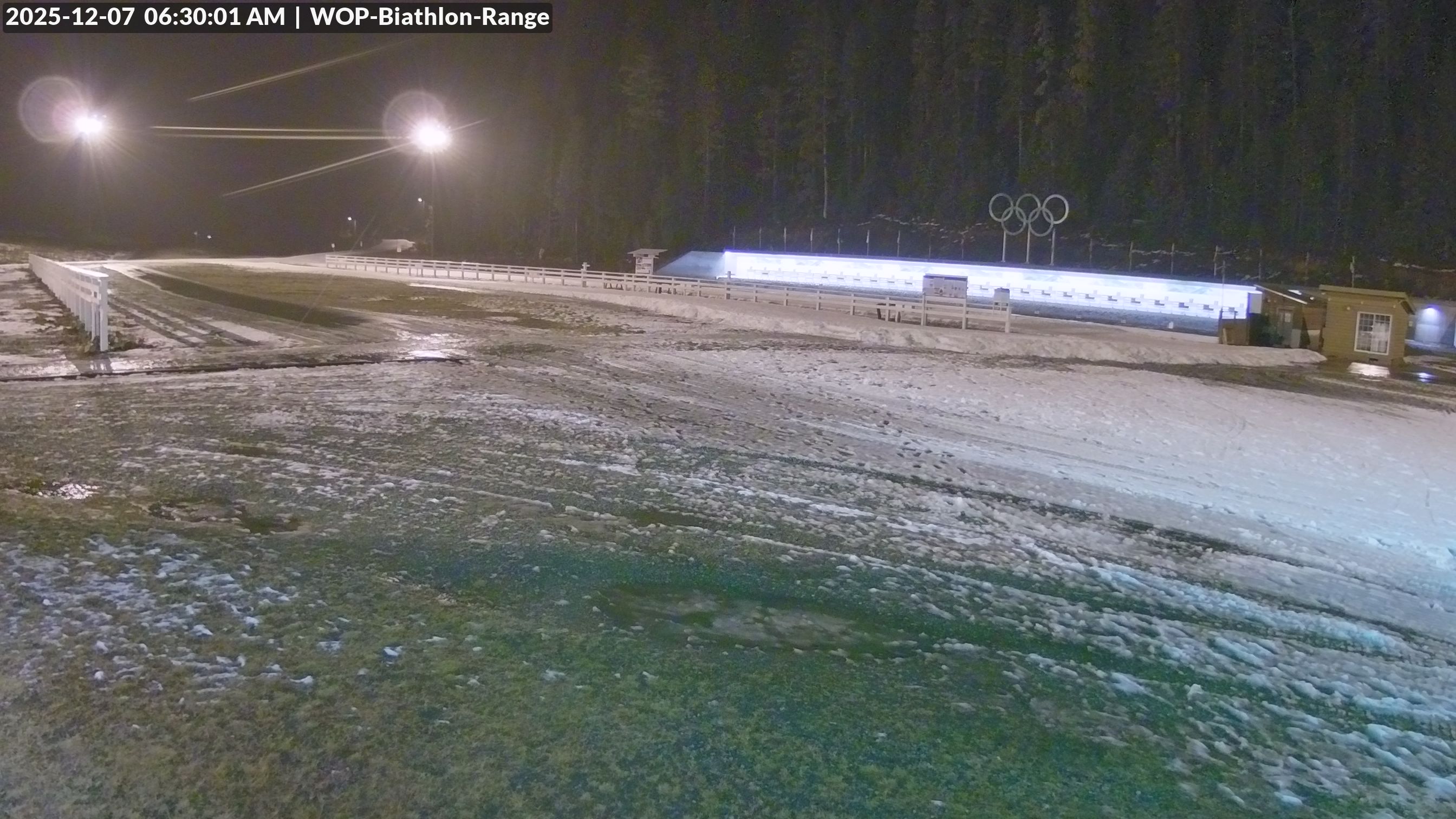 View looking North East to the Olympic Biathlon Range
