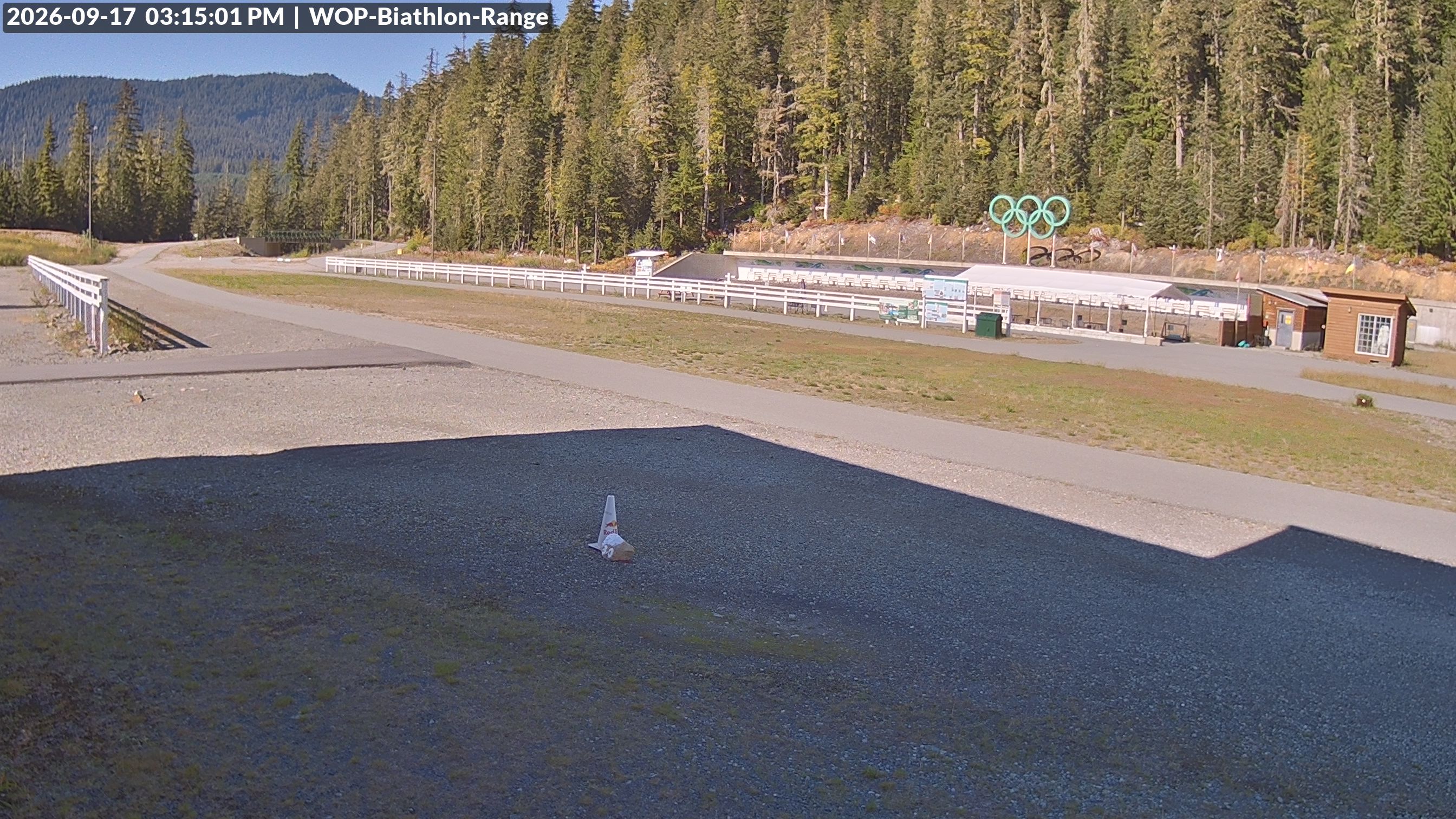 View looking North East to the Olympic Biathlon Range