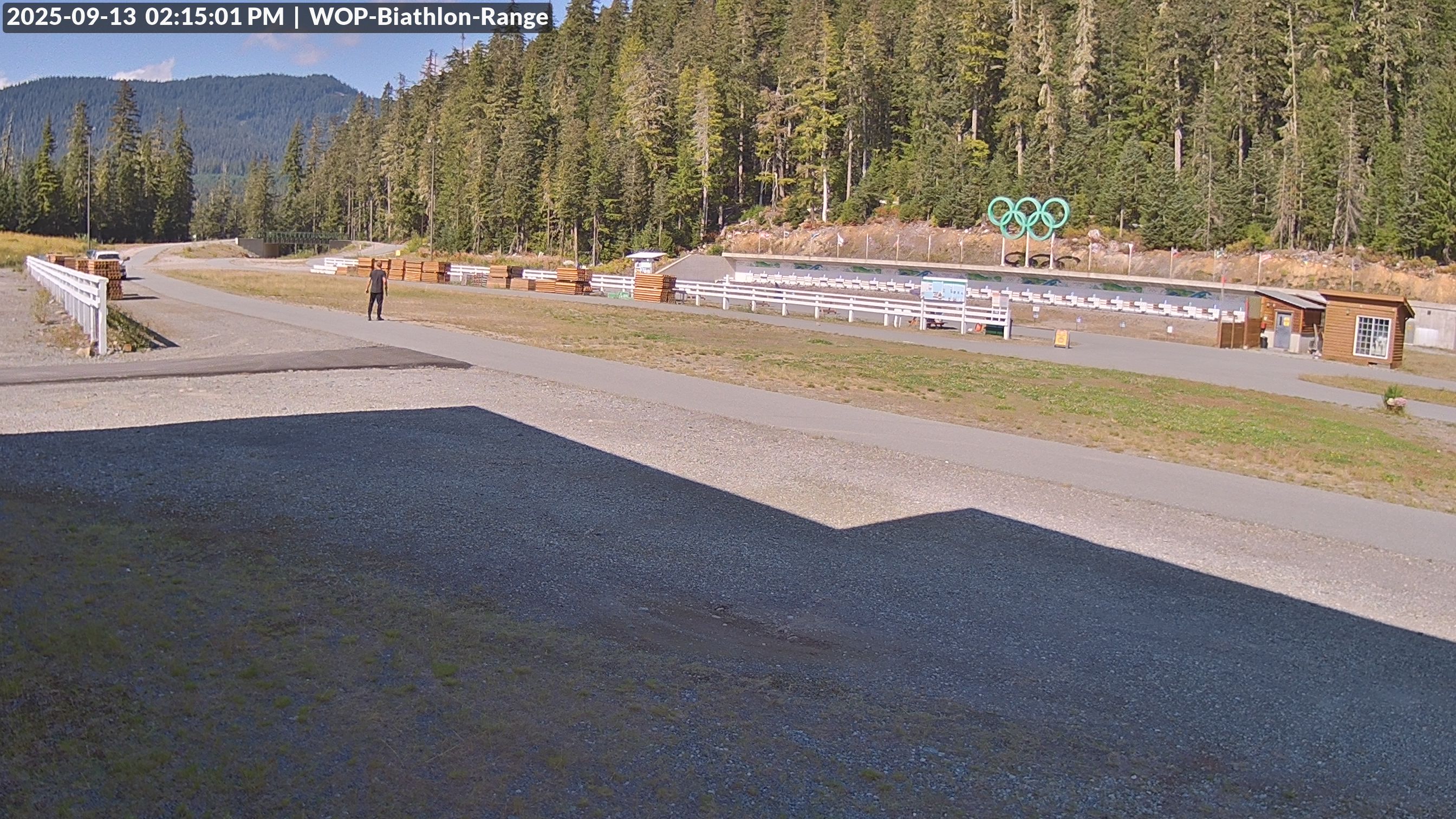 View looking North East to the Olympic Biathlon Range