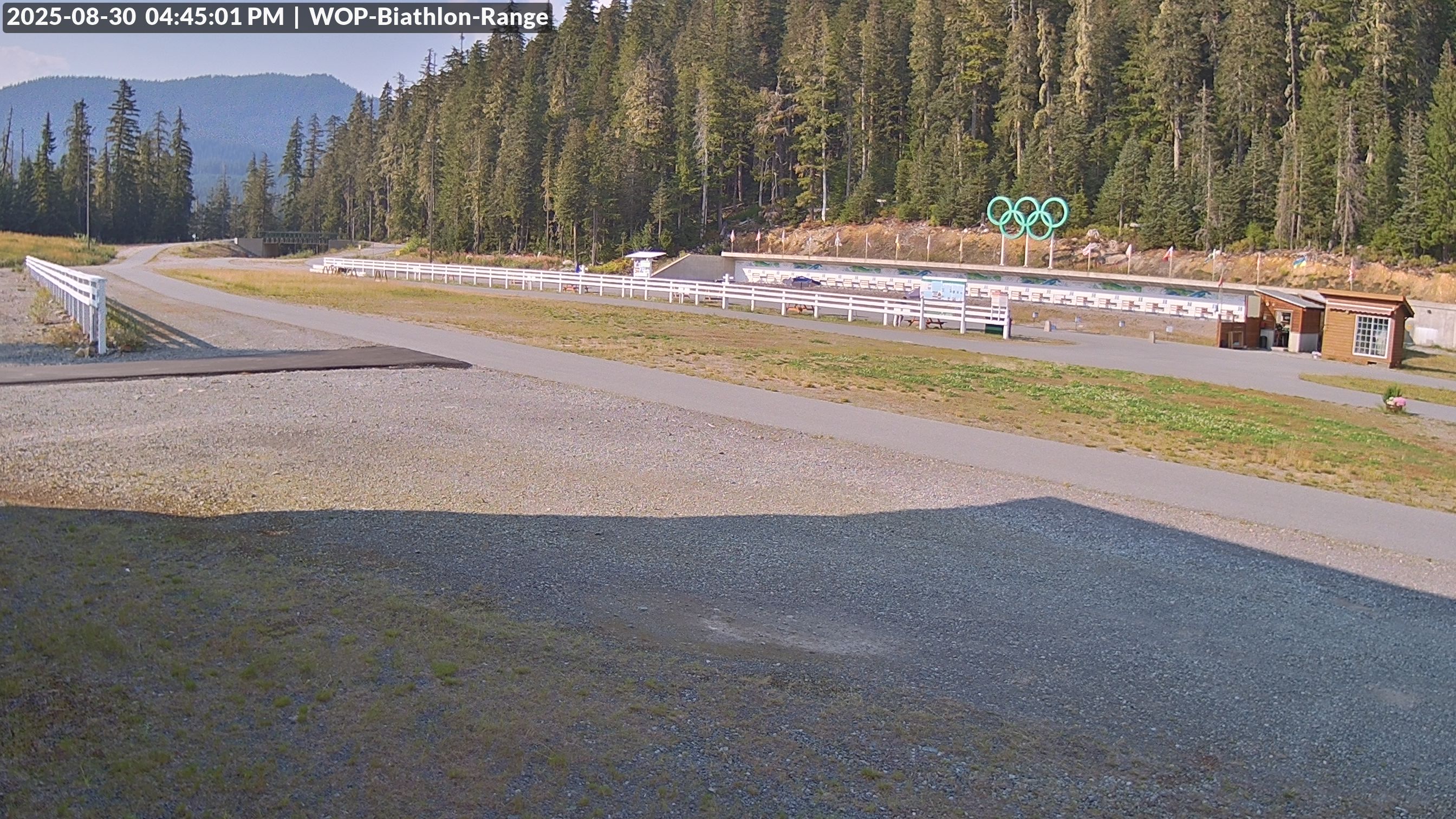 View looking North East to the Olympic Biathlon Range