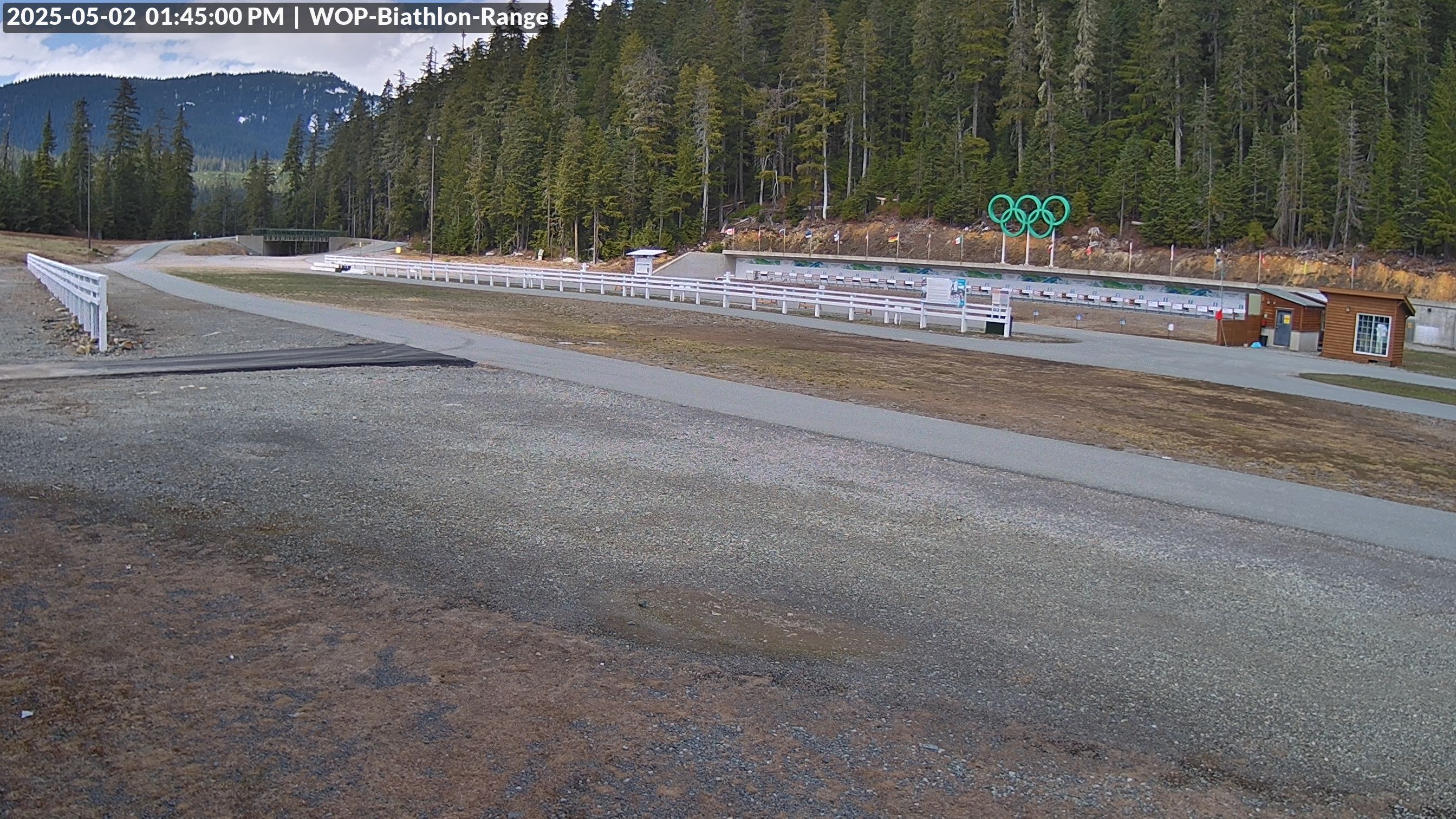 View looking North East to the Olympic Biathlon Range