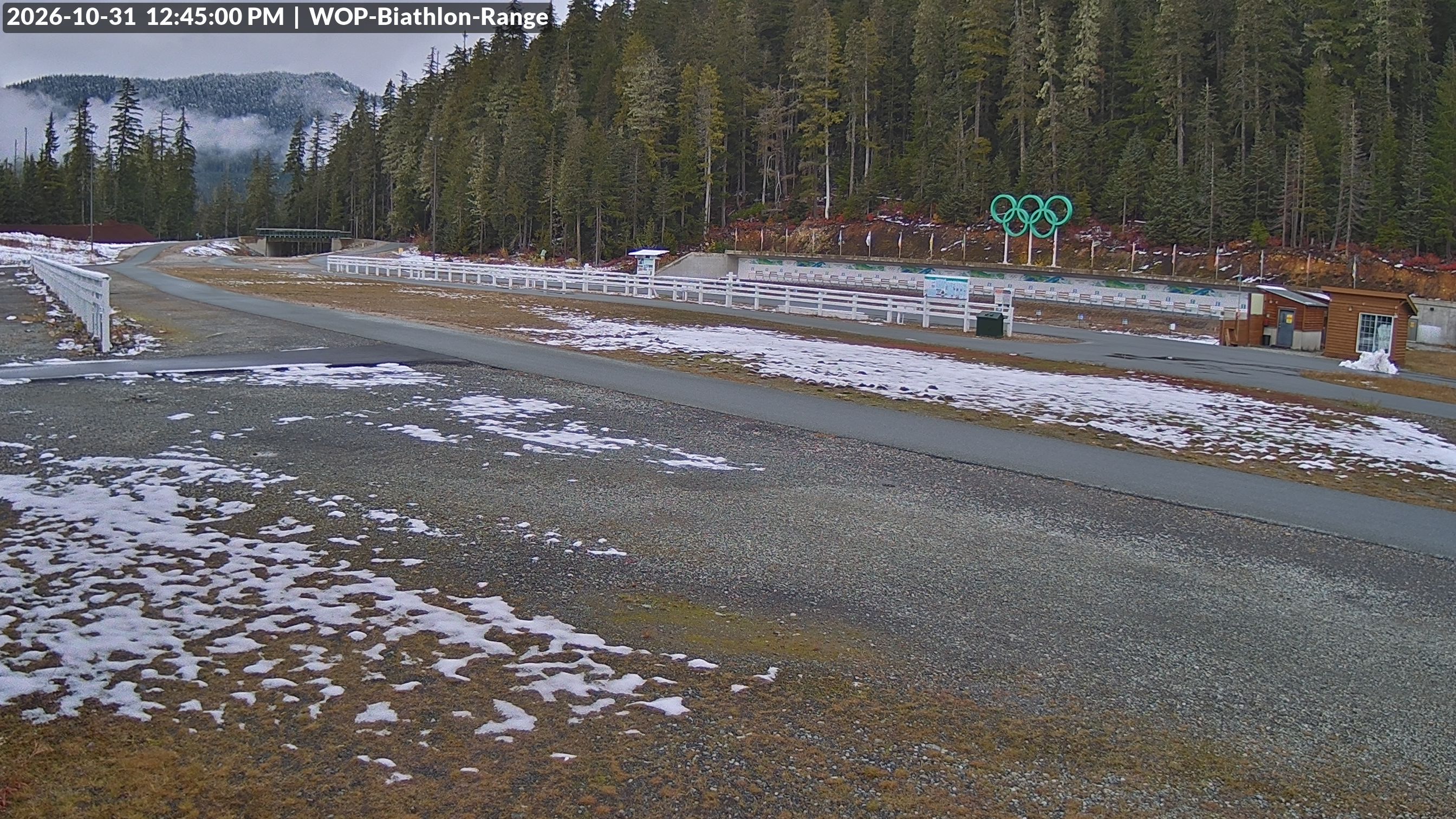 View looking North East to the Olympic Biathlon Range