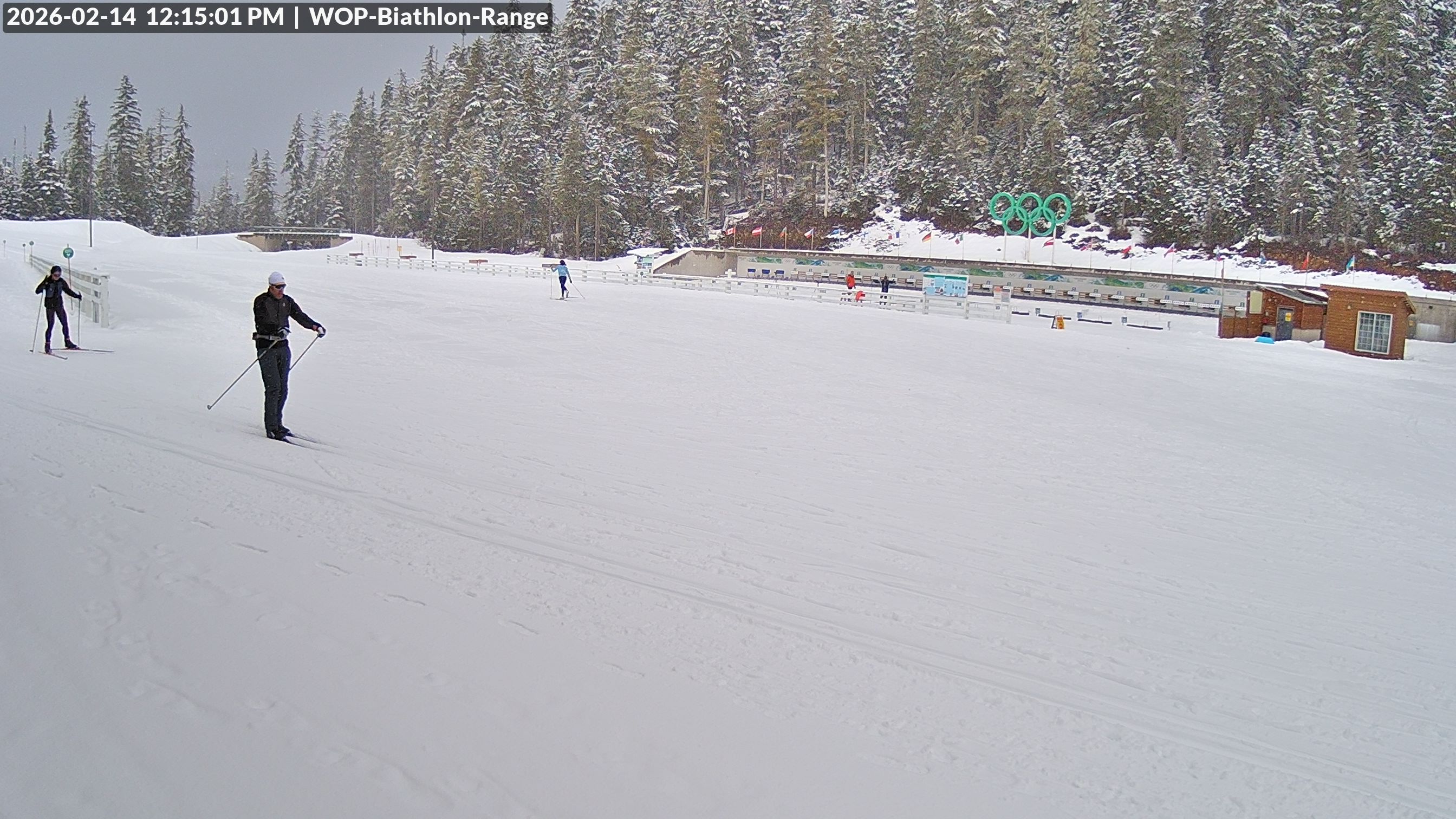 View looking North East to the Olympic Biathlon Range