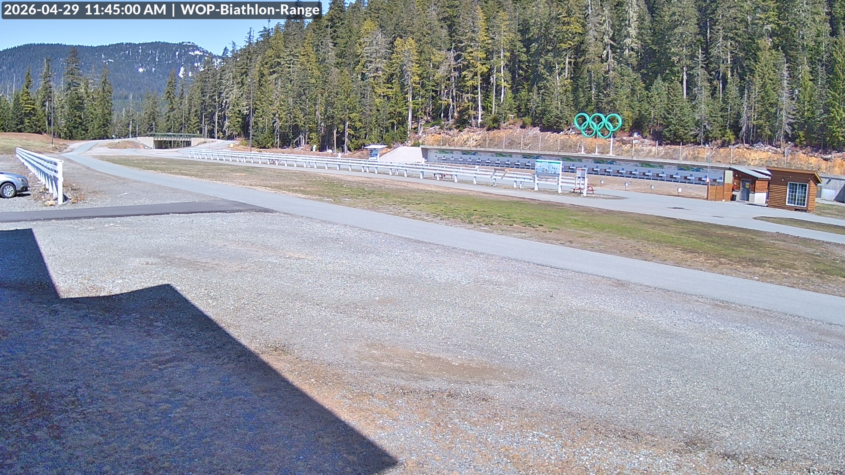 View looking North East to the Olympic Biathlon Range