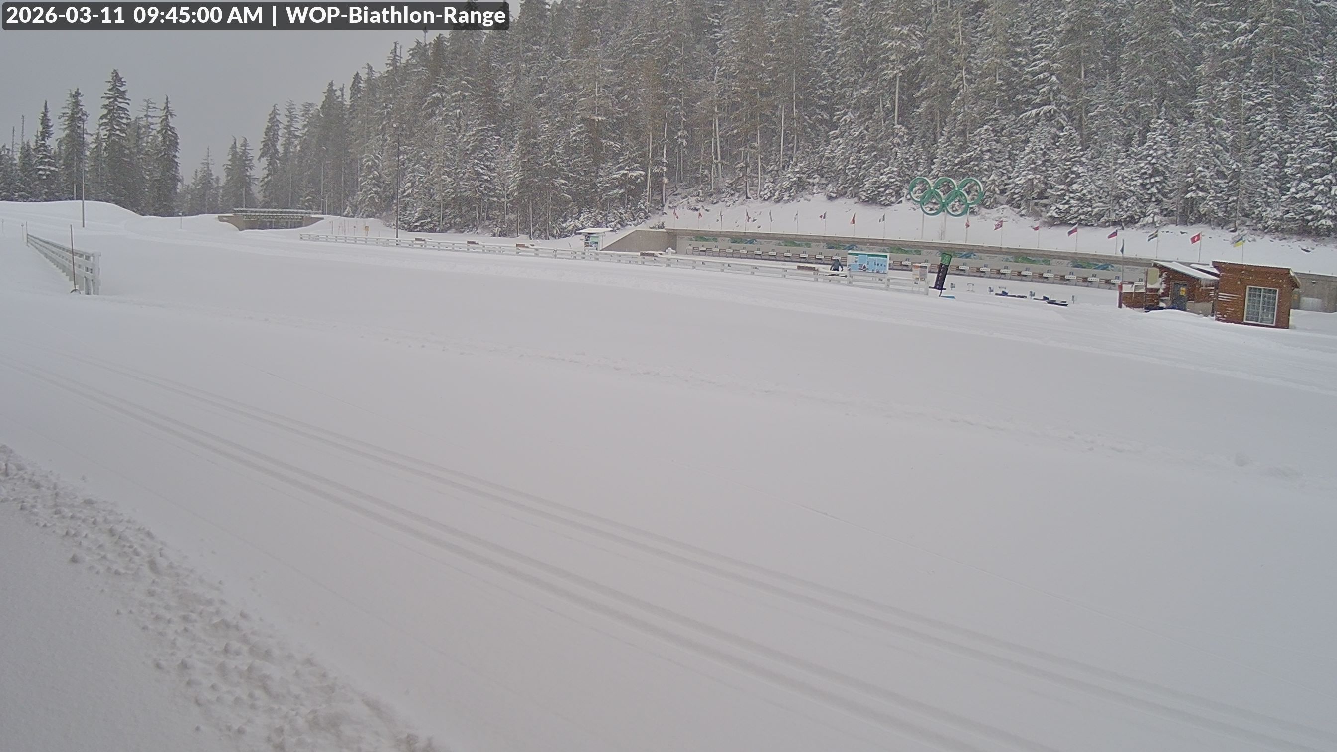 View looking North East to the Olympic Biathlon Range
