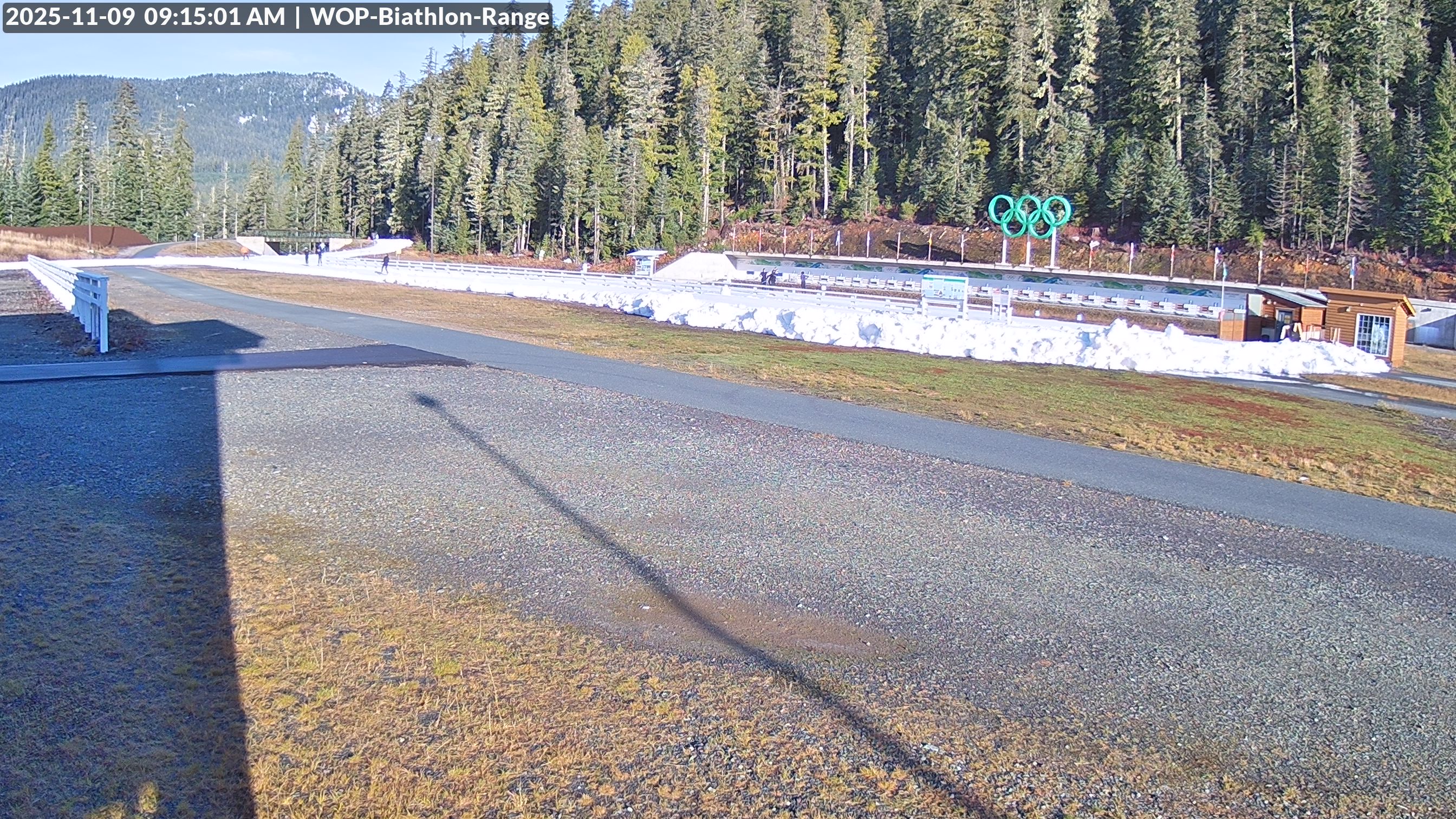 View looking North East to the Olympic Biathlon Range