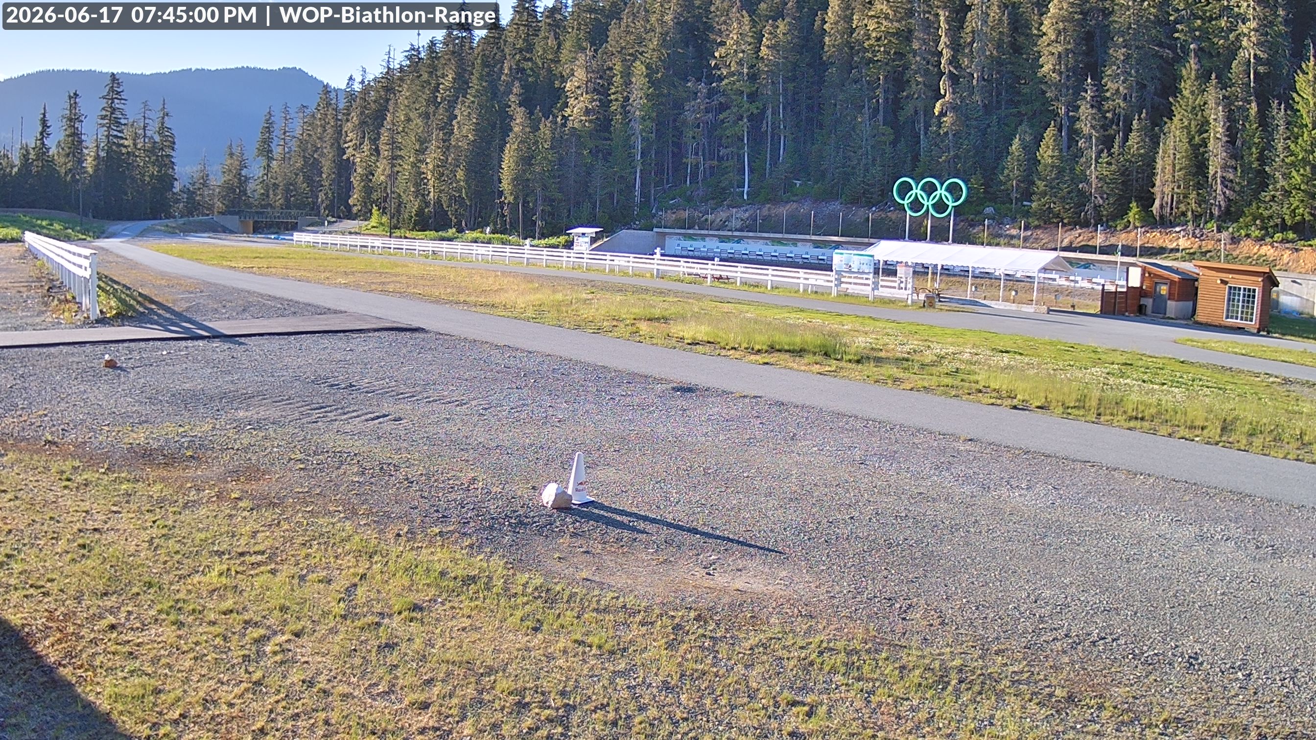 View looking North East to the Olympic Biathlon Range