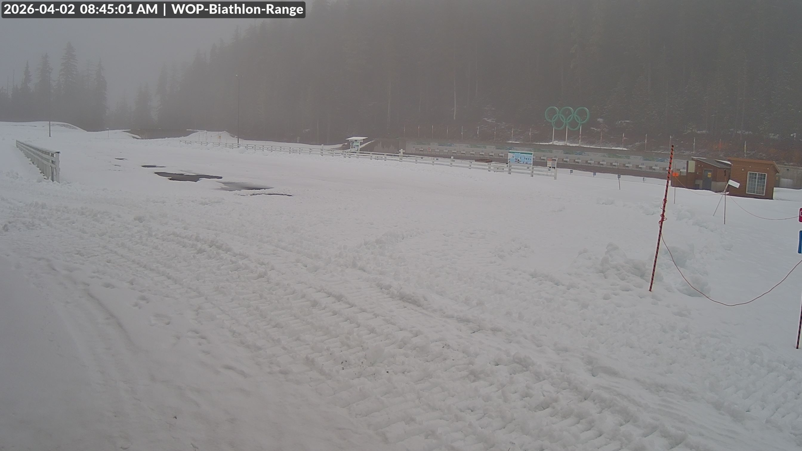 View looking North East to the Olympic Biathlon Range