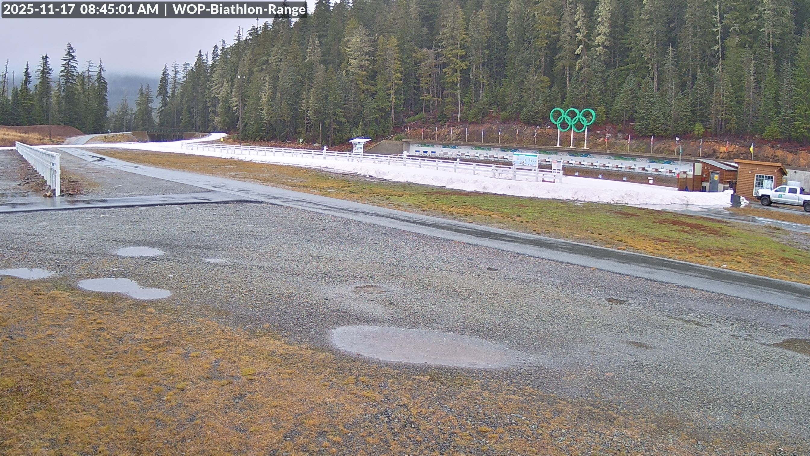 View looking North East to the Olympic Biathlon Range