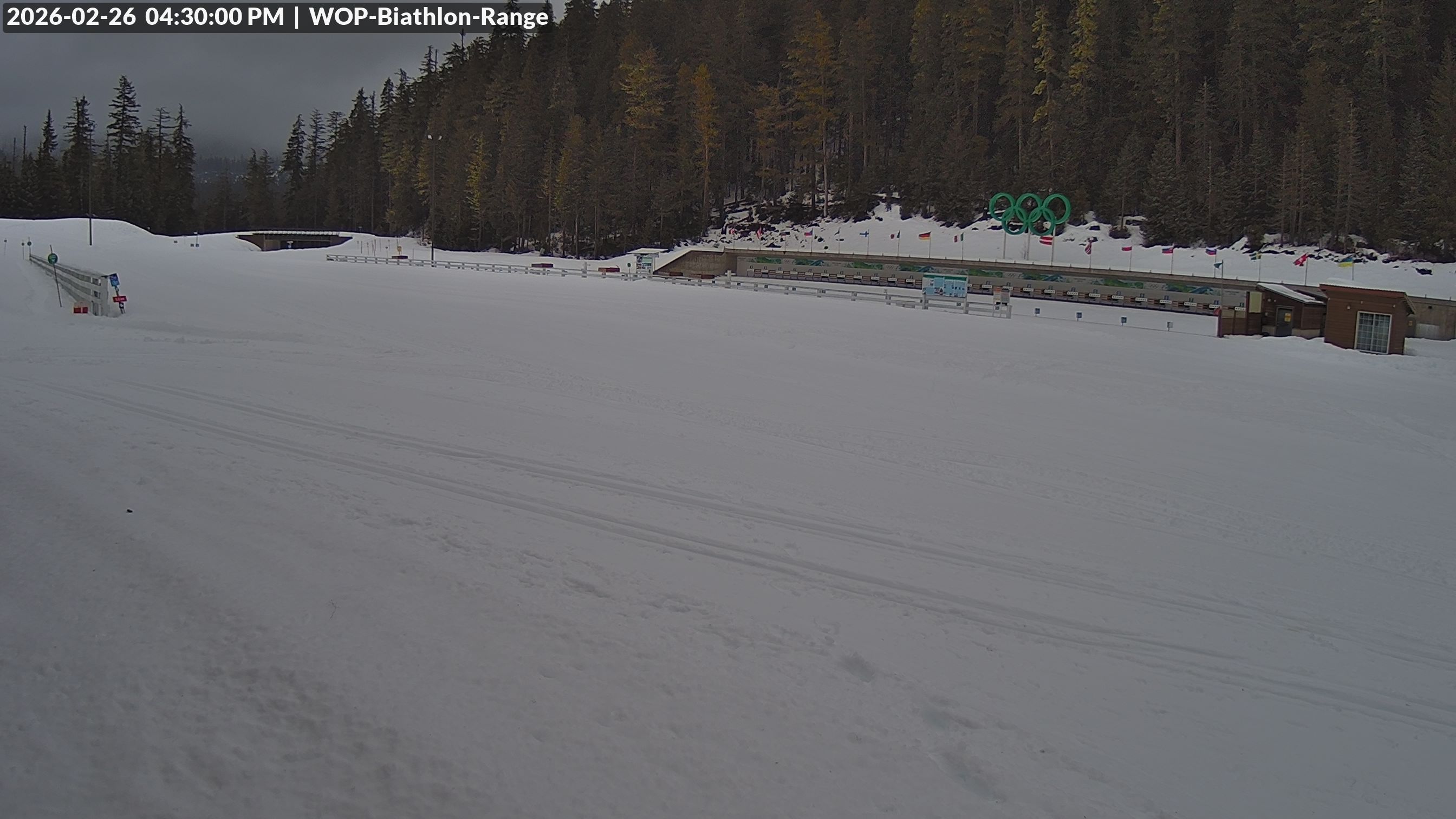 View looking North East to the Olympic Biathlon Range