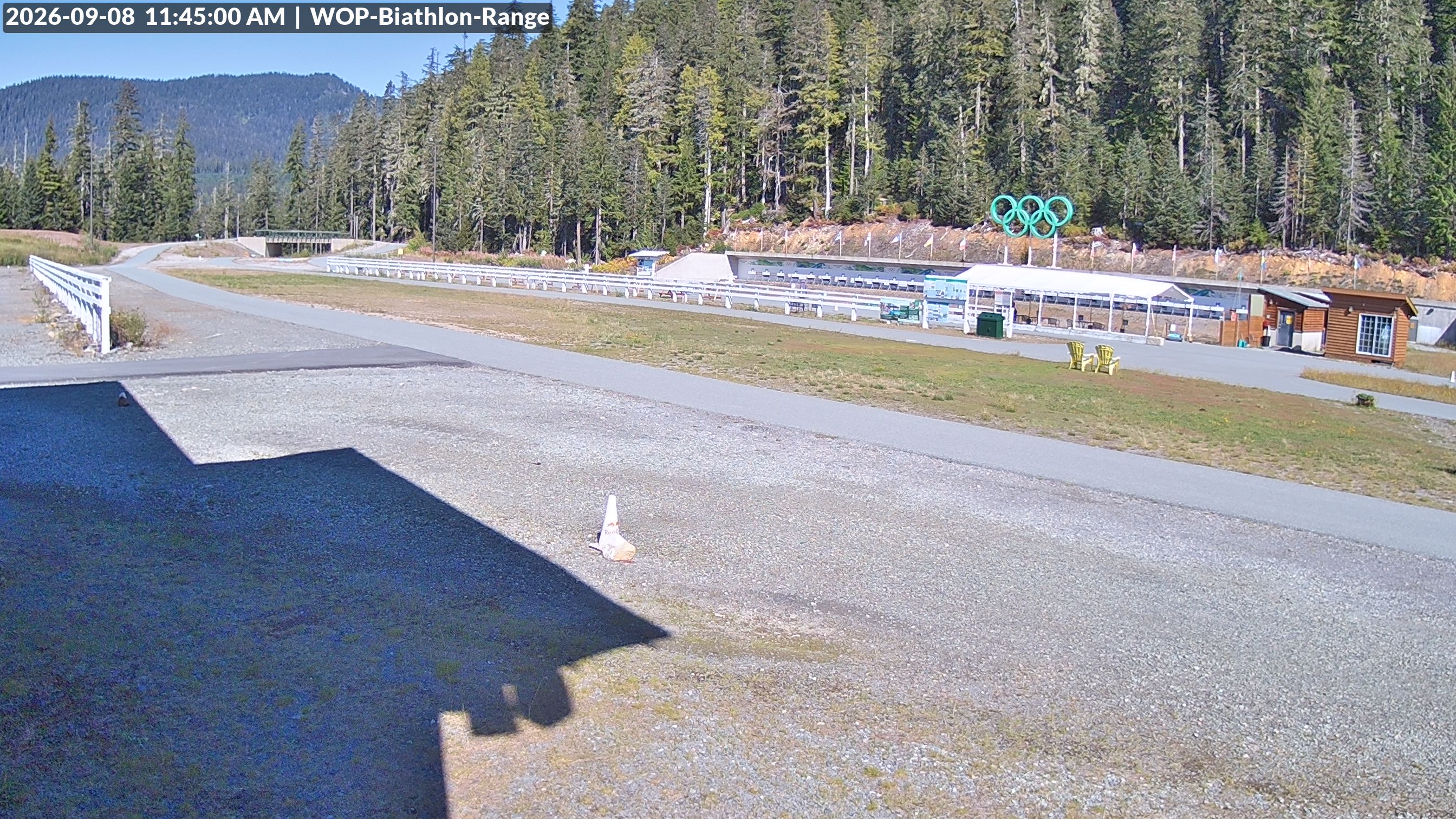View looking North East to the Olympic Biathlon Range