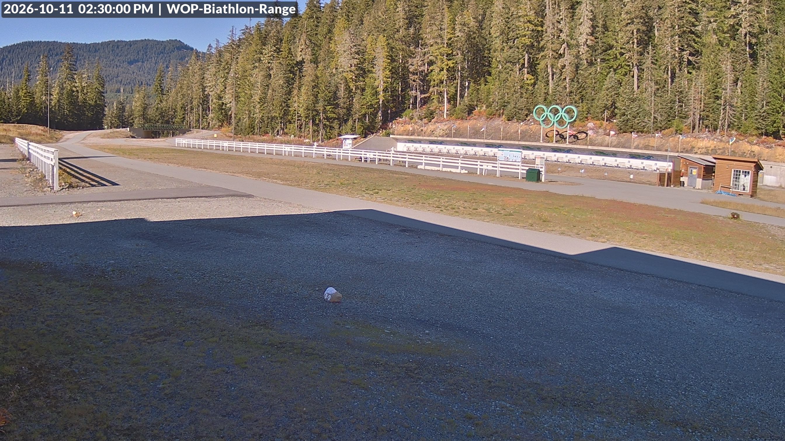 View looking North East to the Olympic Biathlon Range
