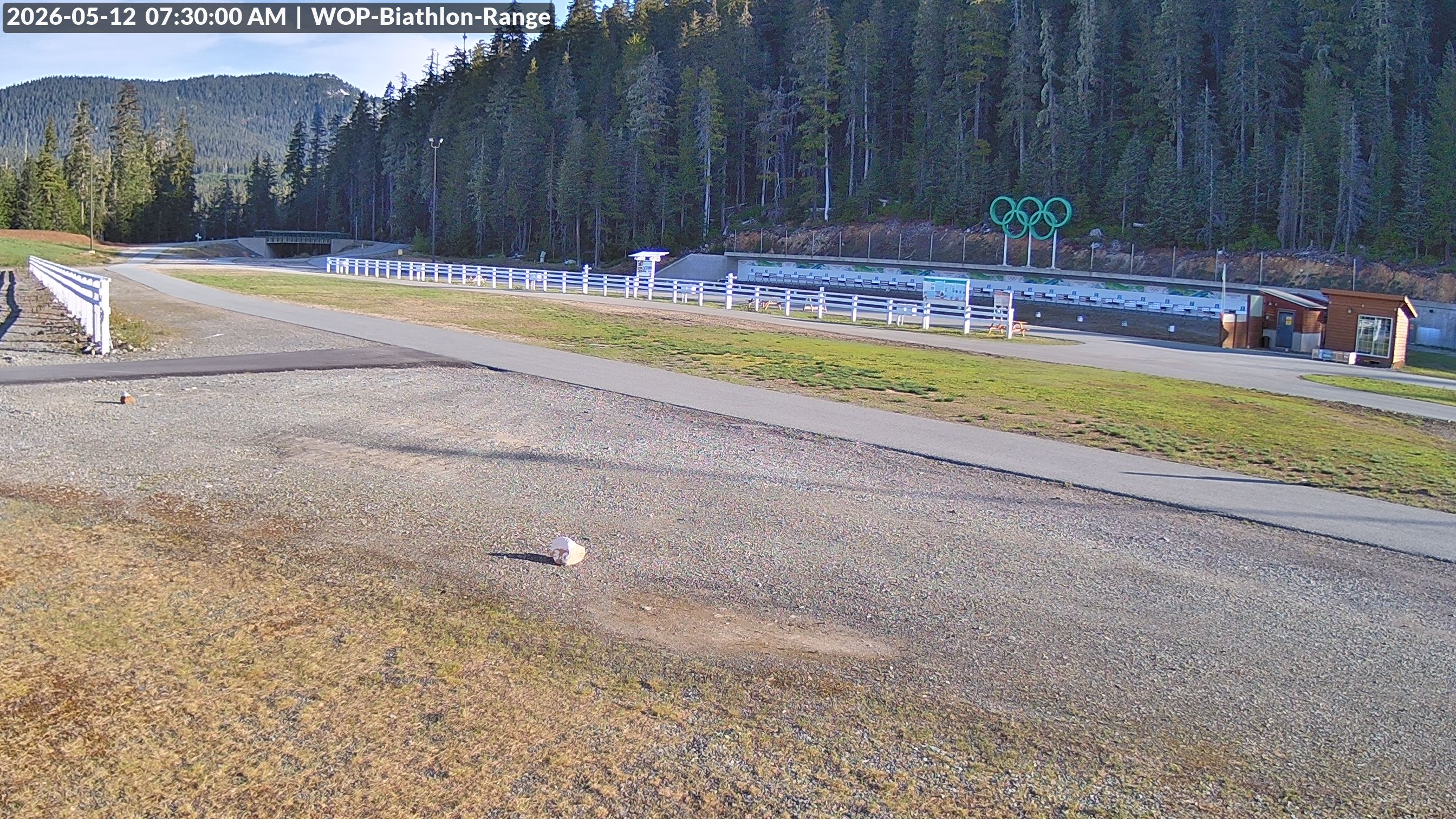 View looking North East to the Olympic Biathlon Range