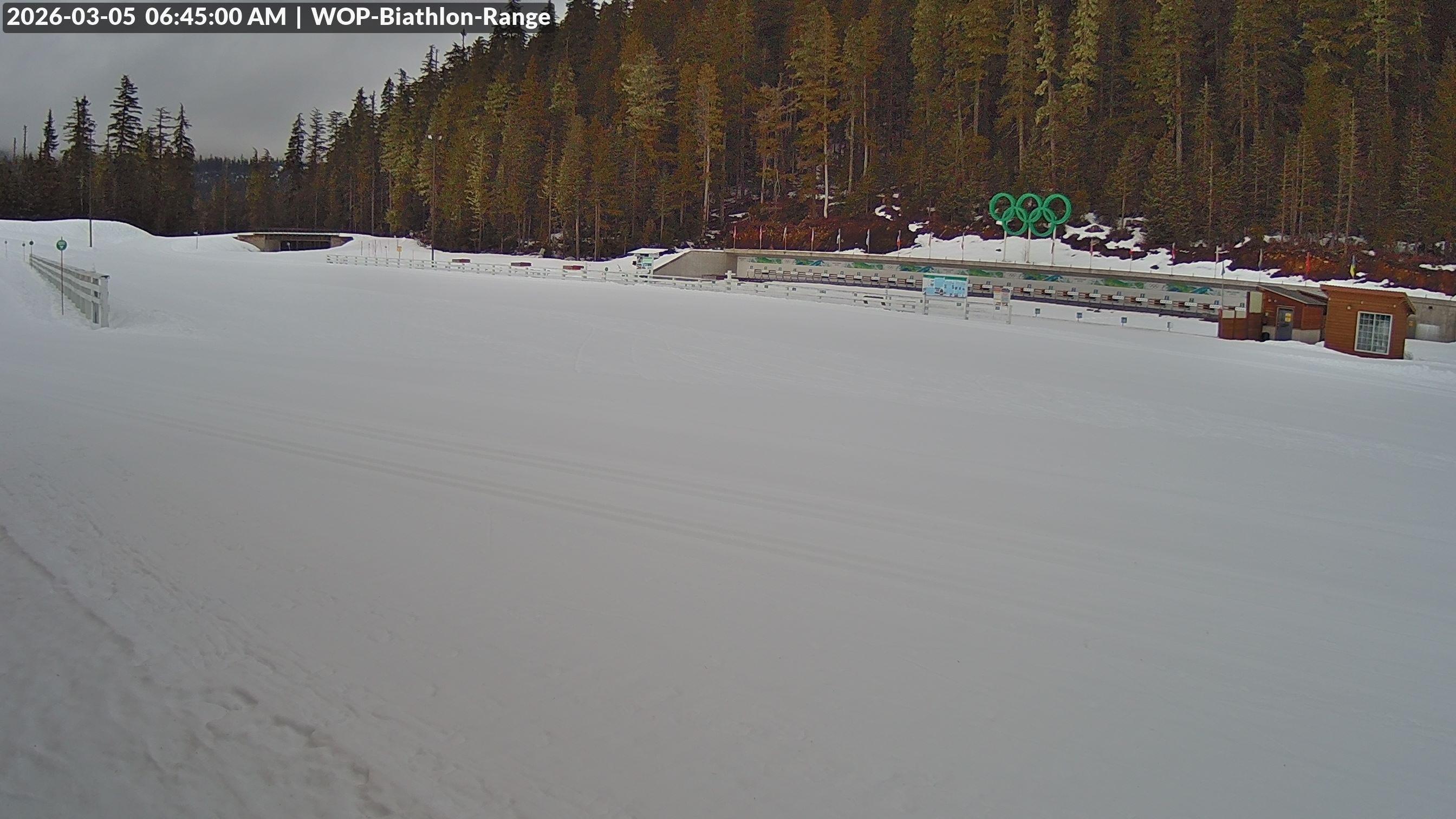 View looking North East to the Olympic Biathlon Range