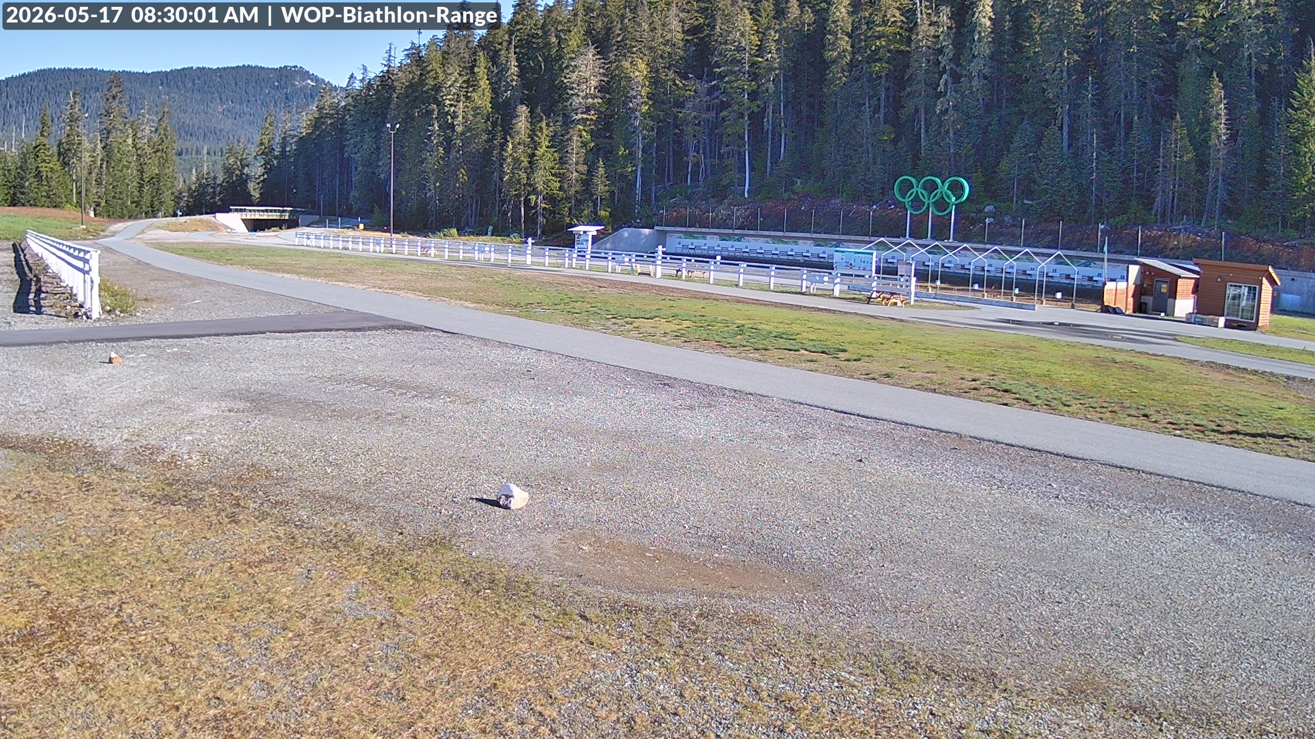 View looking North East to the Olympic Biathlon Range