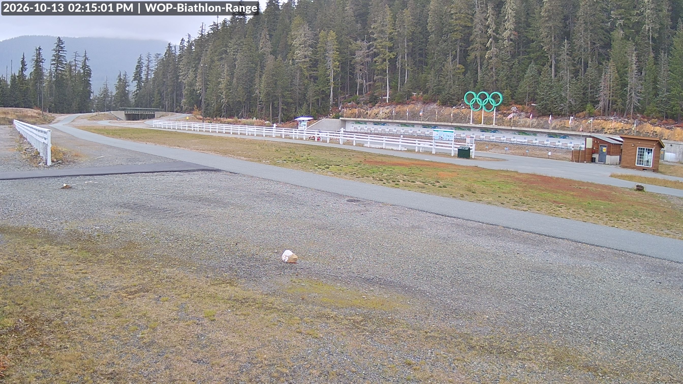 View looking North East to the Olympic Biathlon Range